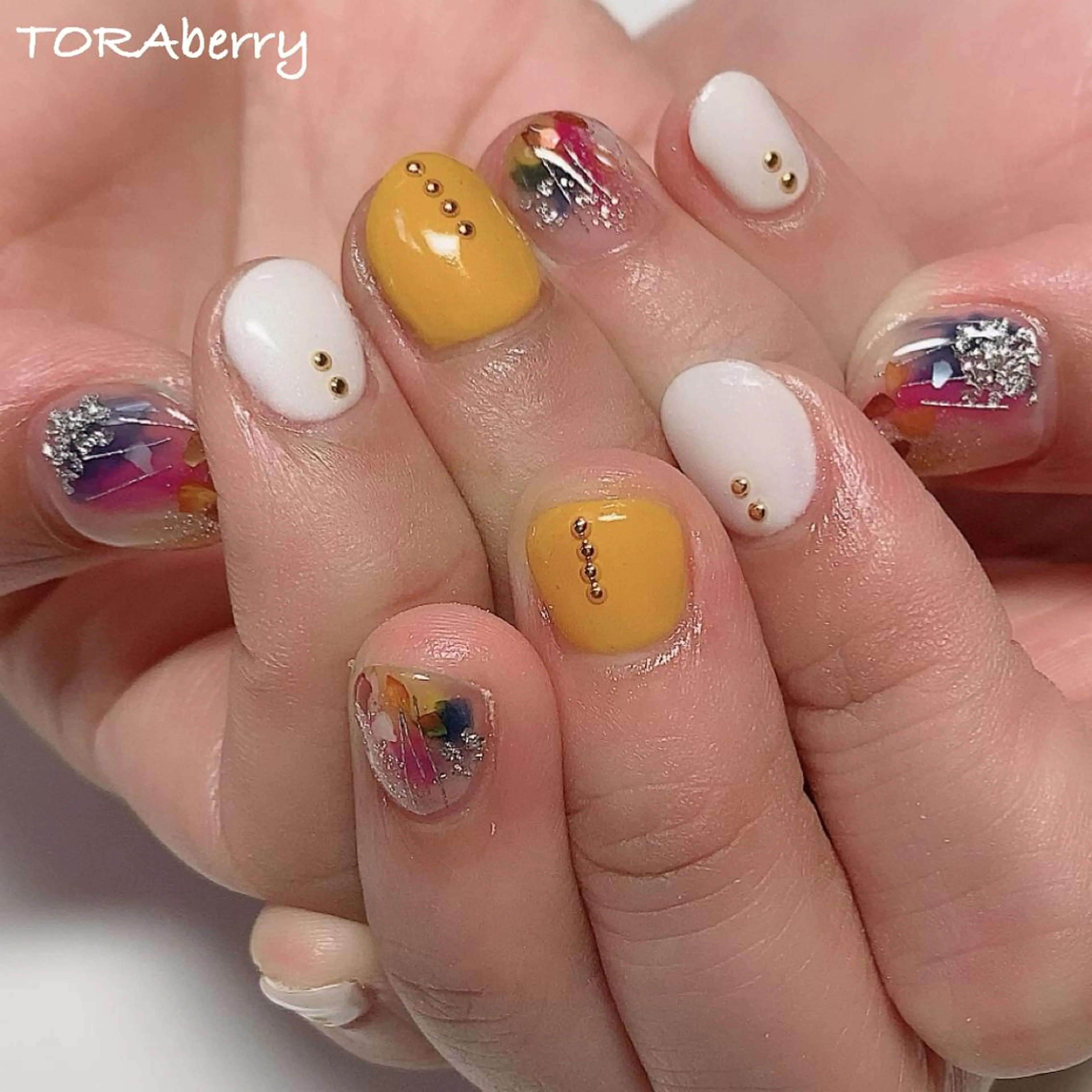 ネイル ショートネイル ハンドネイル ネイリスト なつみのネイルデザイン