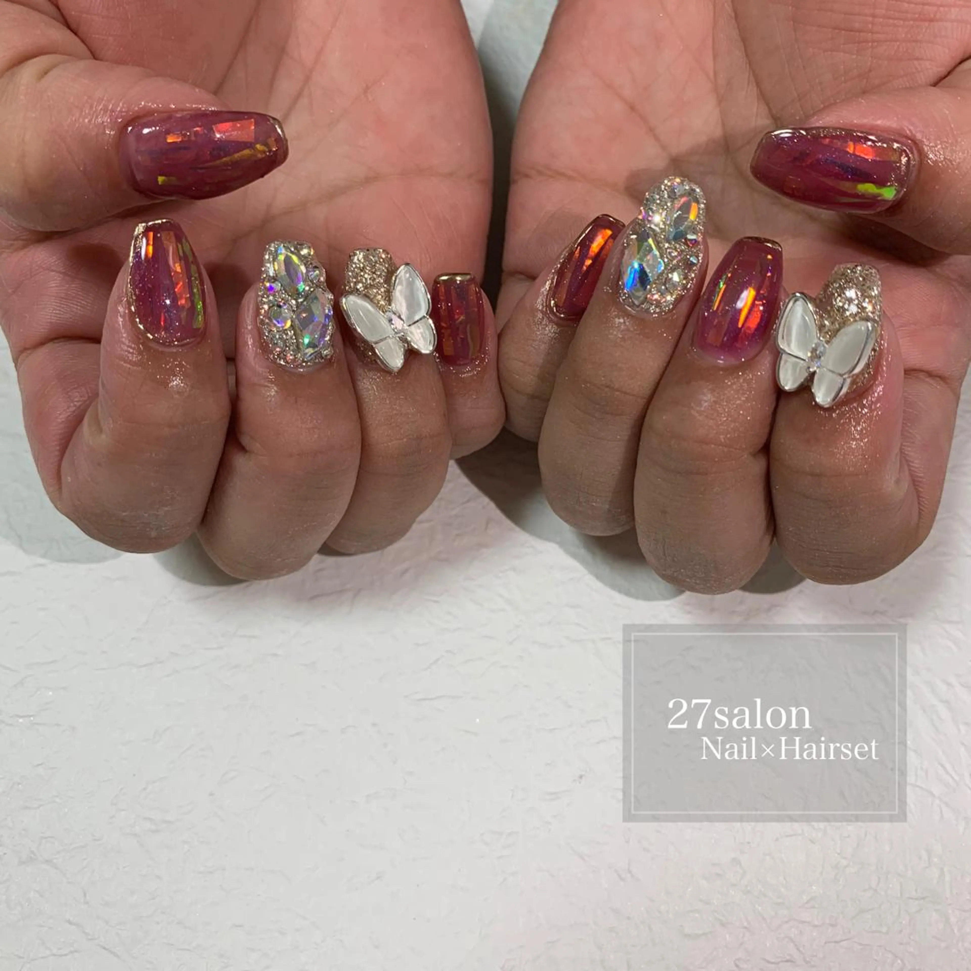 ネイル ハンドネイル 27salon yuinaのネイルデザイン