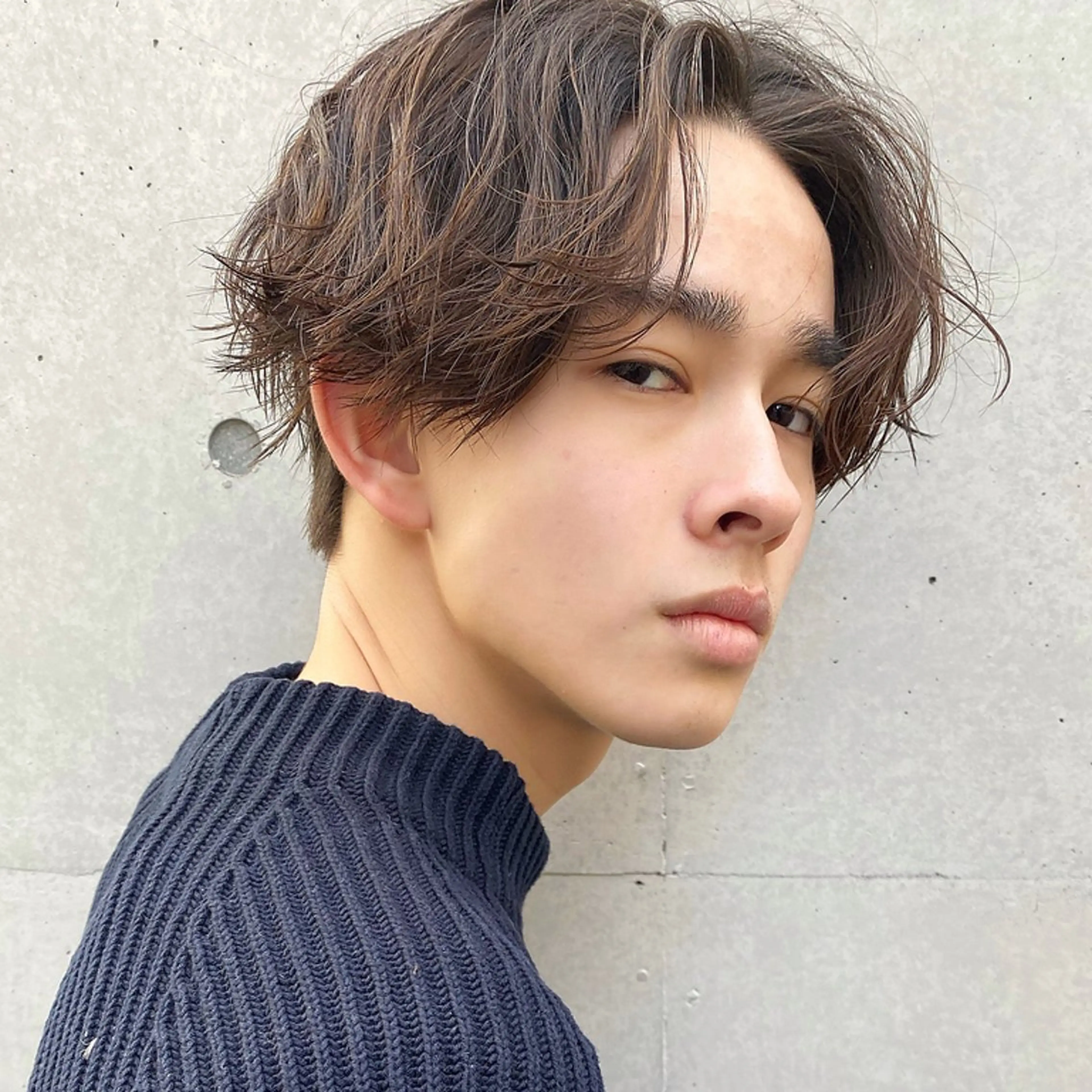 ☾新規様限定☾人気No.1メンズカット+ケアパーマ+トリートメントの写真