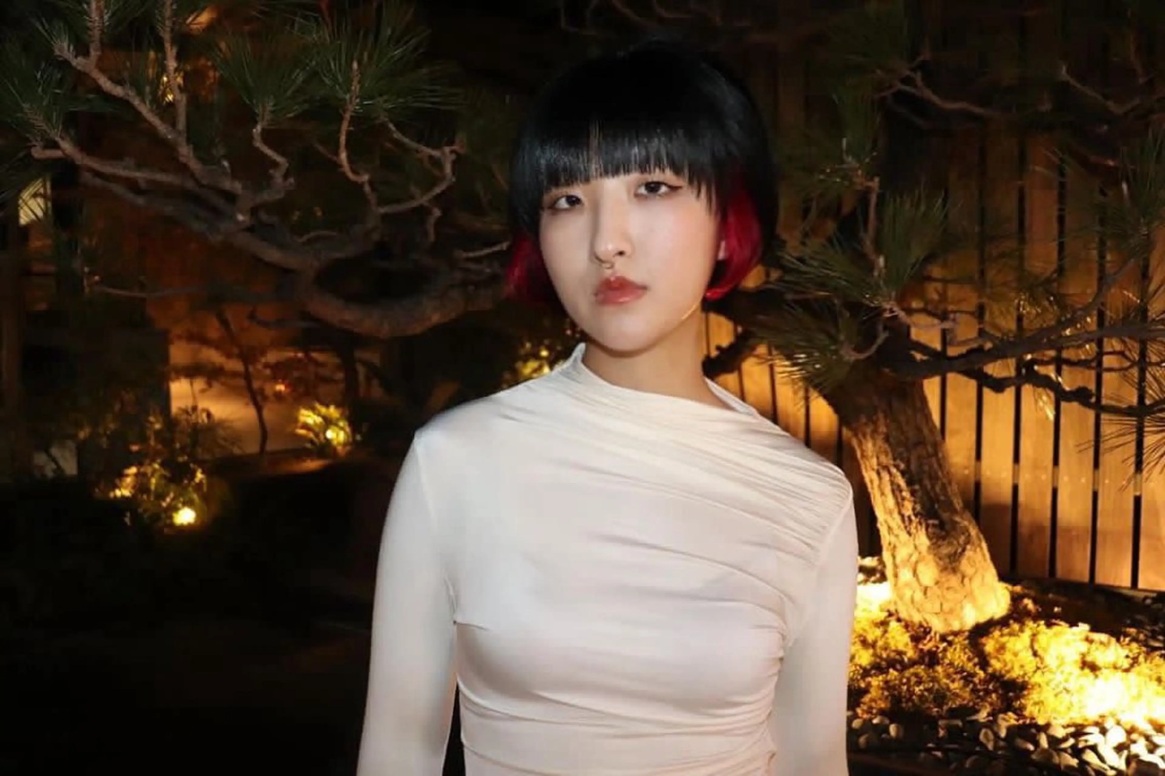 ミディアム カラー ヘアアレンジ @kyoniyy KYONIのヘアスタイル