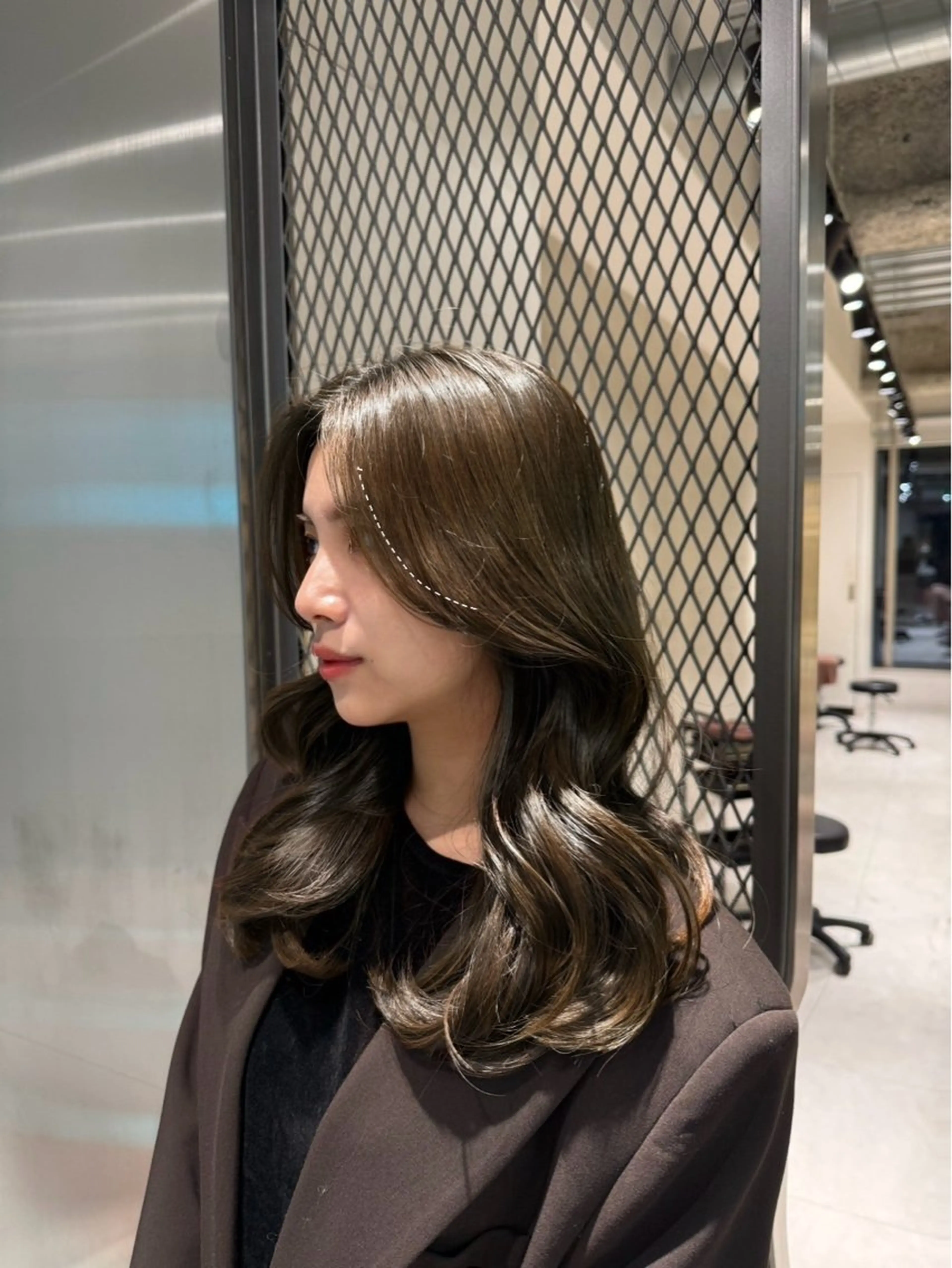 ロング カラー waka/韓国ヘア /lond uluのヘアスタイル