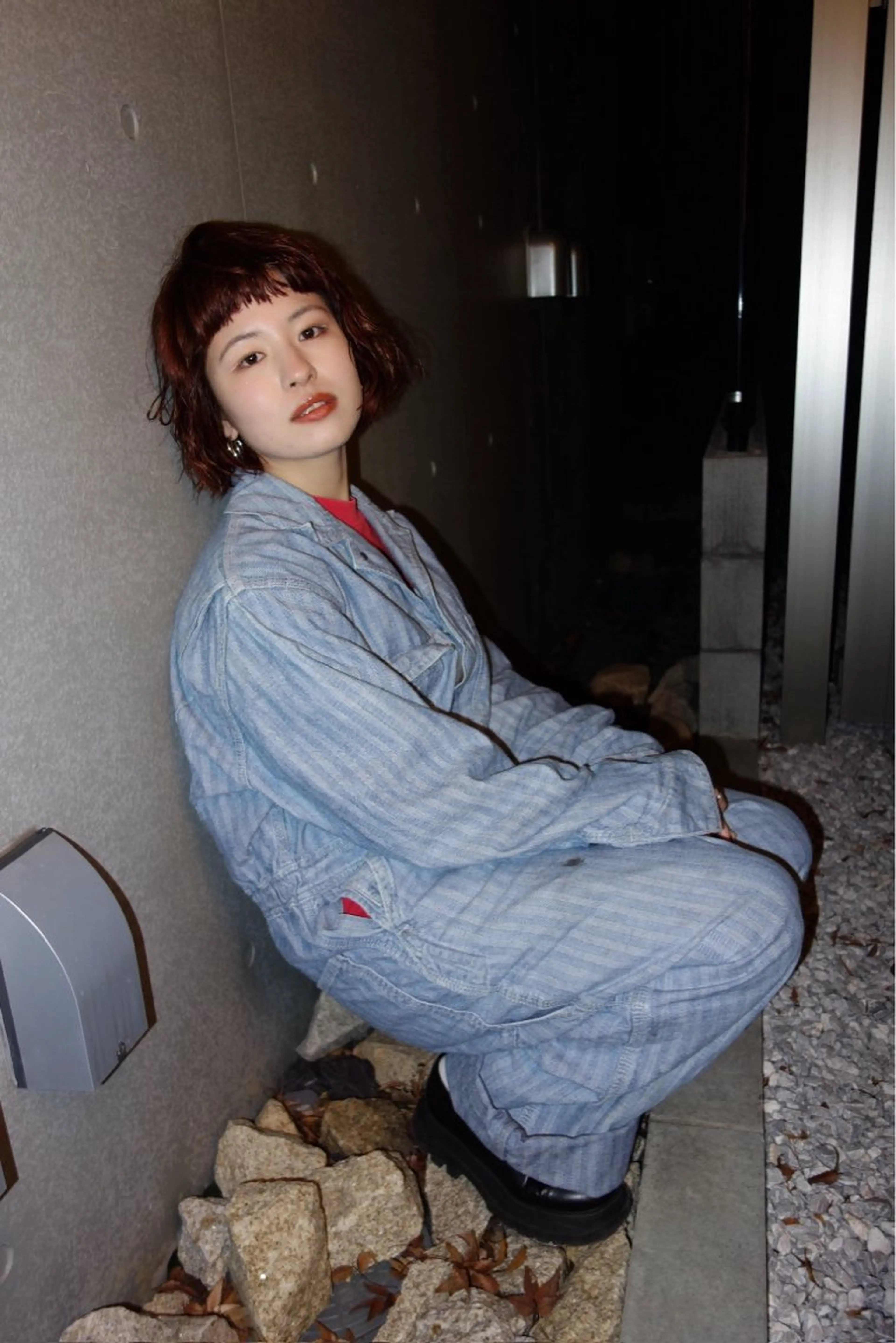 ショート パーマ HEIMER所属・HEIMER ミカド　サトル△のヘアスタイル