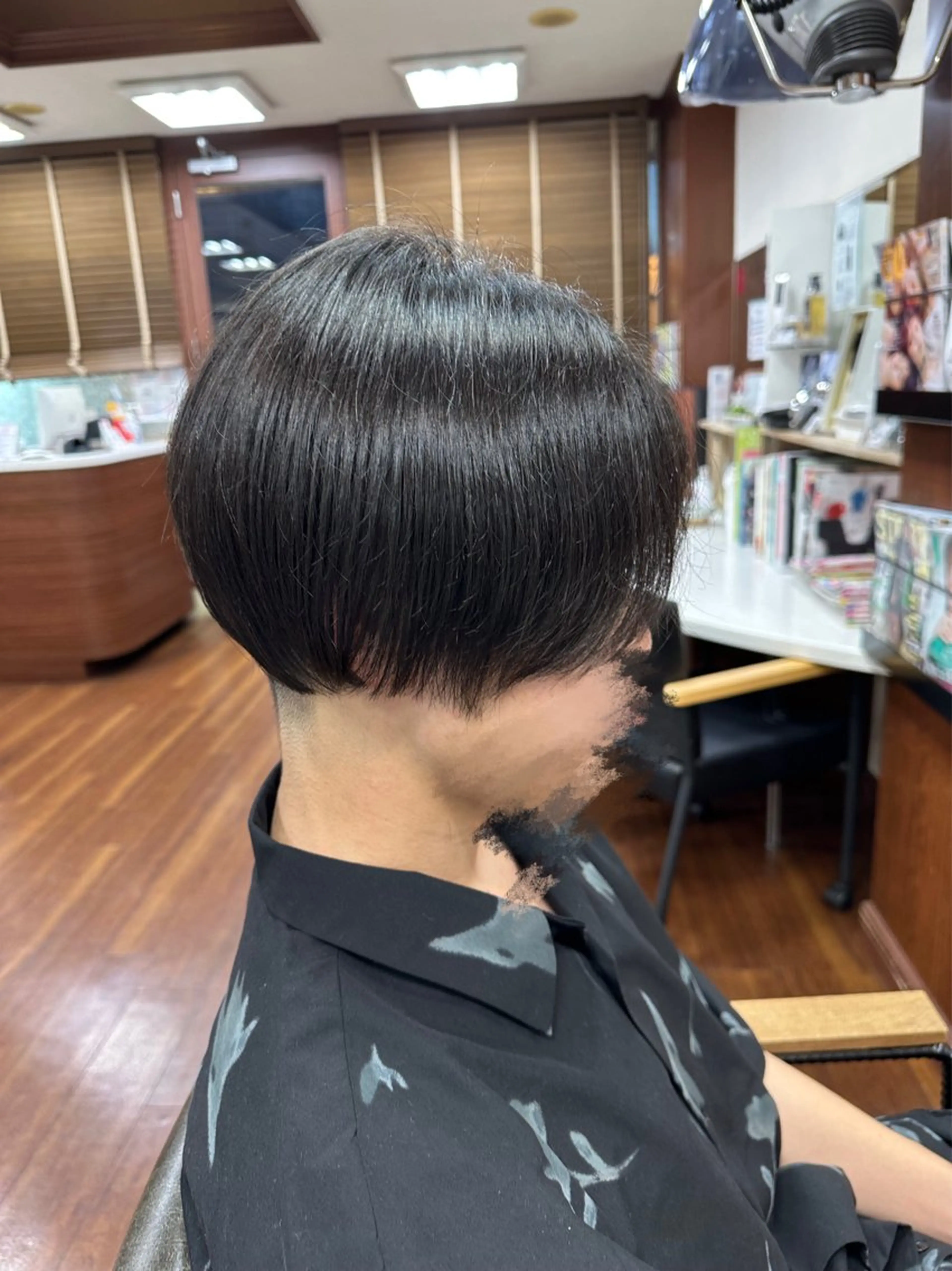 メンズ マッシュ 刈り上げ BAROA中村橋所属・濱野 黎士のヘアスタイル