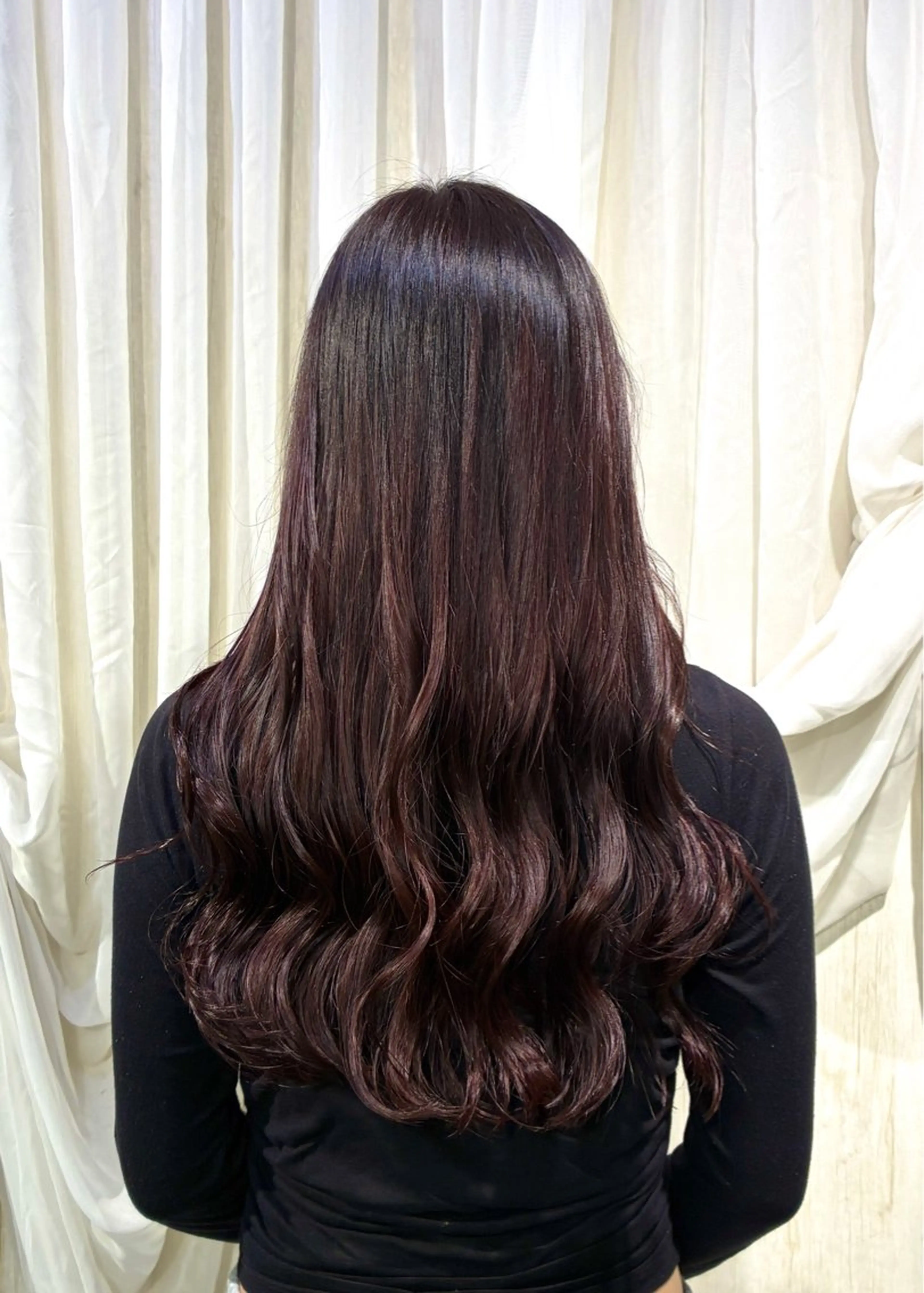 ロング カラー カット ヘアカラー 縮毛矯正 トリートメント ヘッドスパ 🌟小出　倫花🌟 艶カラー／カットのヘアスタイル