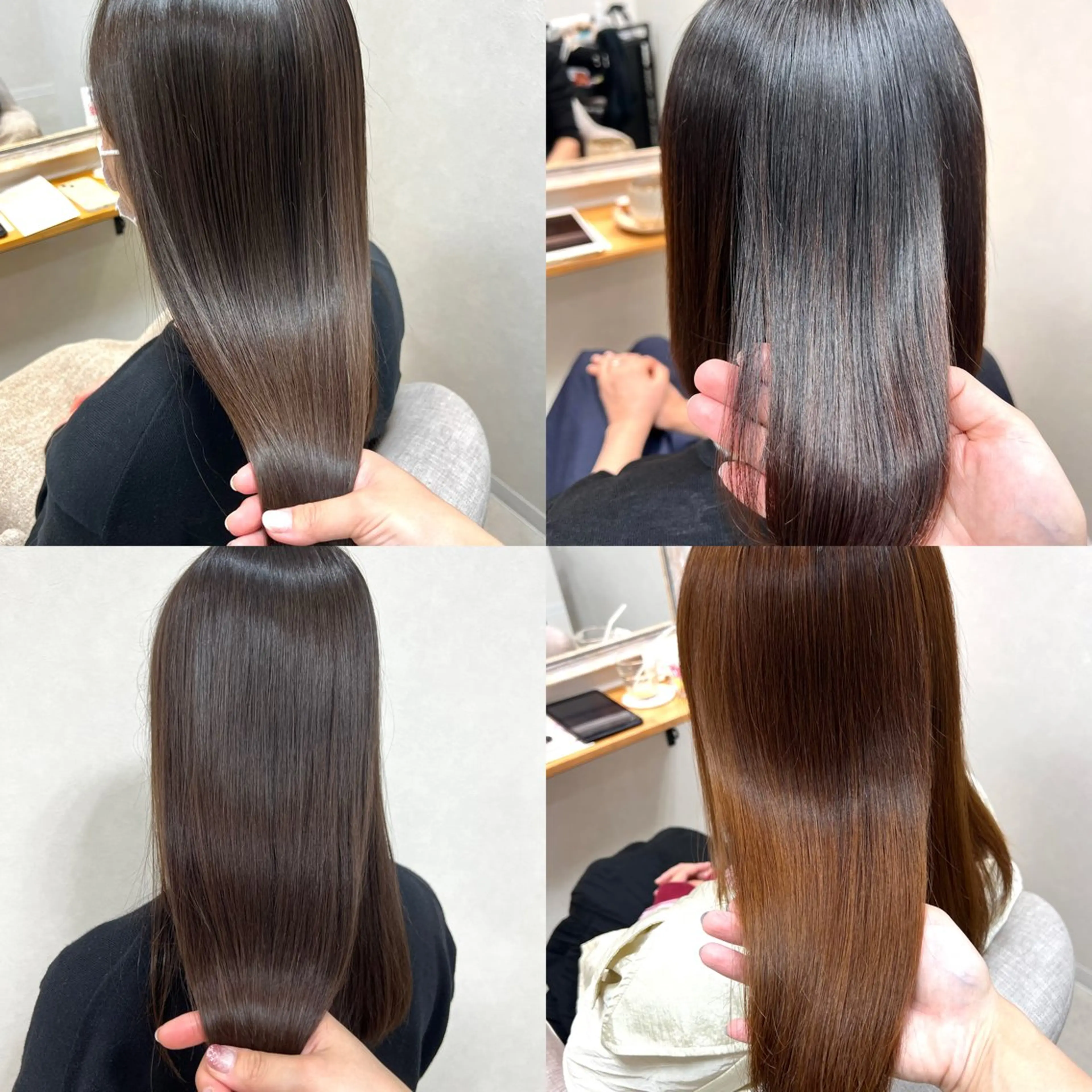 カラー 髪質改善 ヘアカラー トリートメント ショート/白髪ぼかし 君和田若菜のヘアスタイル