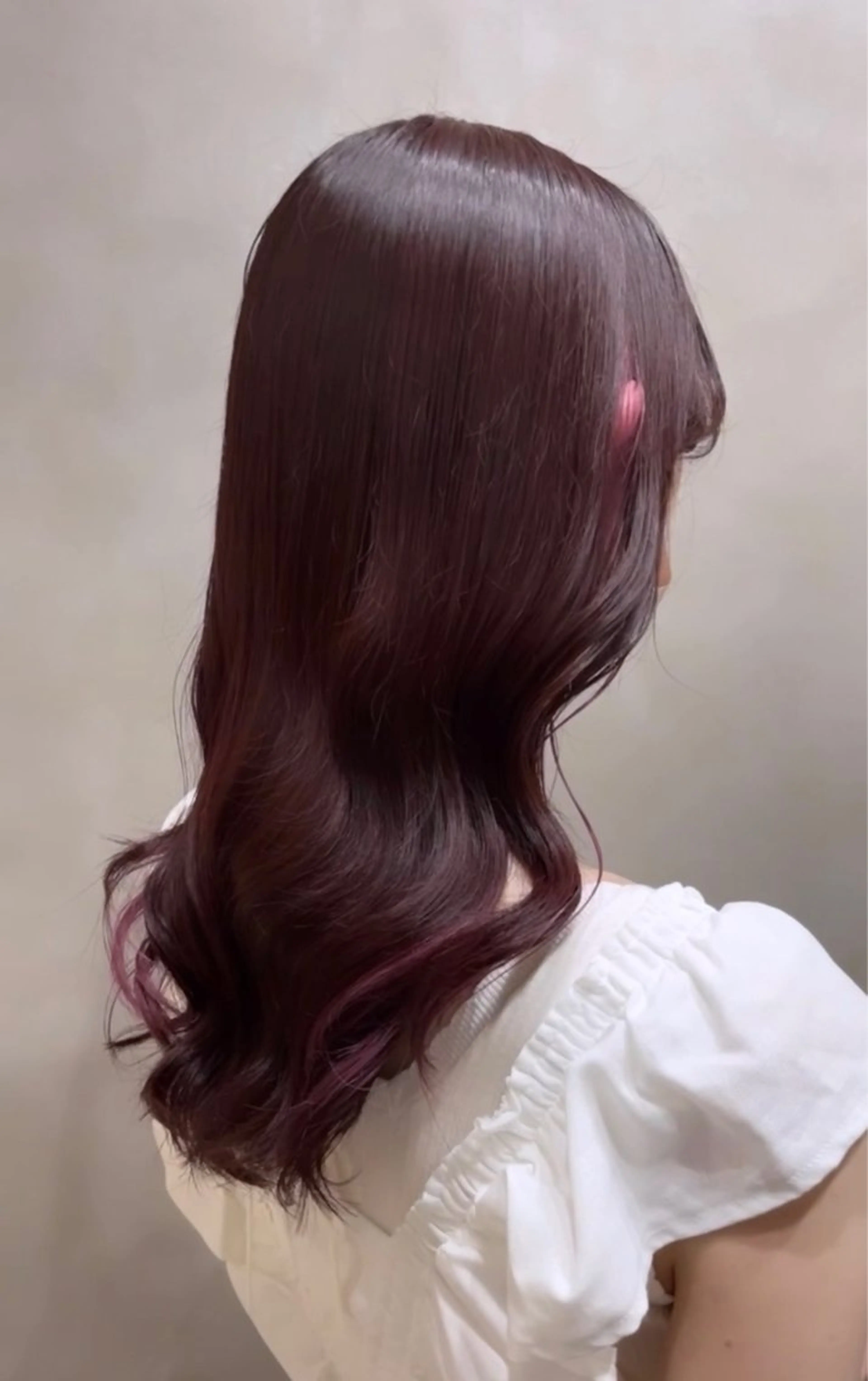 ミディアム カット ヘアカラー トリートメント ROW町田★ 船木のヘアスタイル