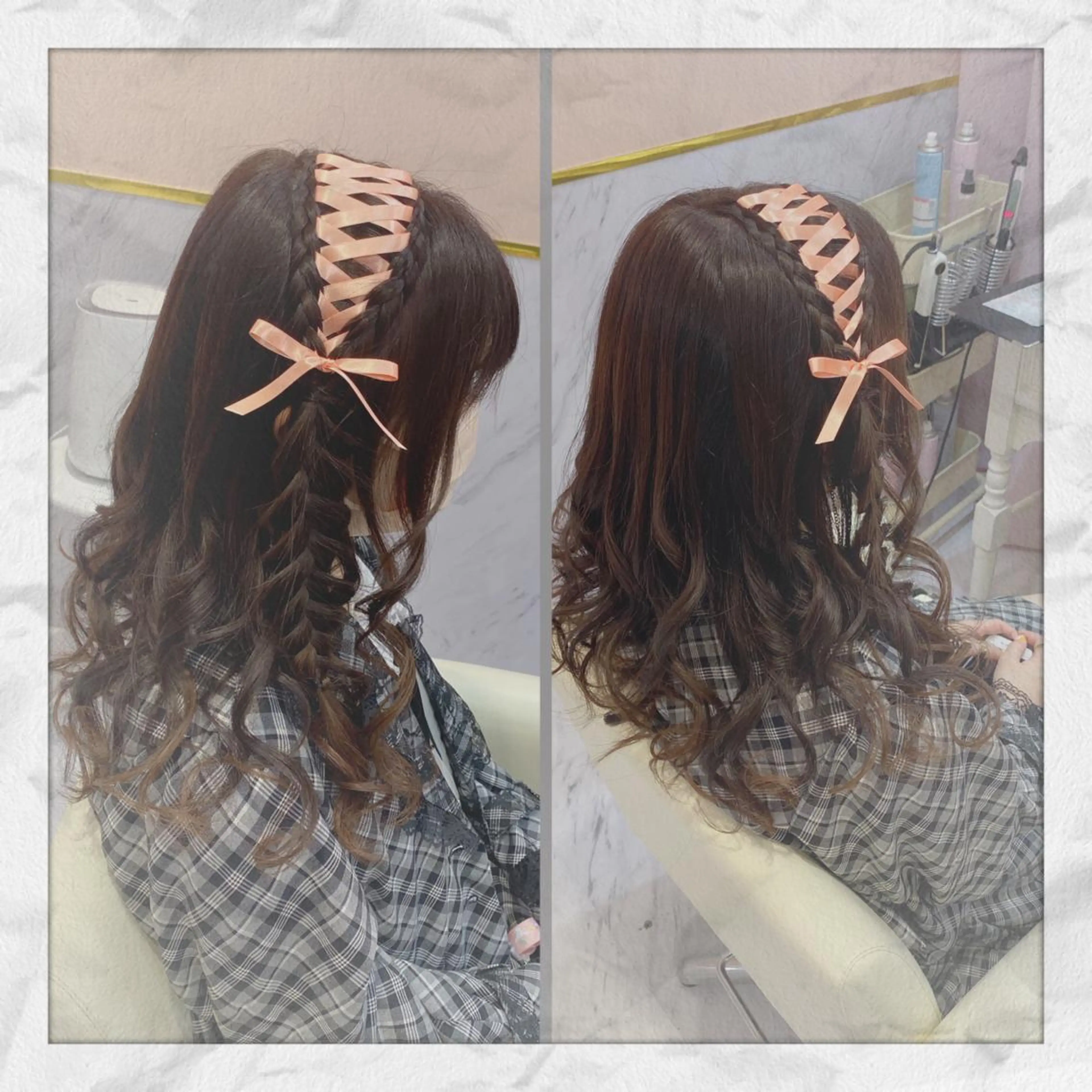 ロング ヘアアレンジ ヘアセット ヘアセット/着付け 𓇼 松本 夏美𓇼のヘアスタイル