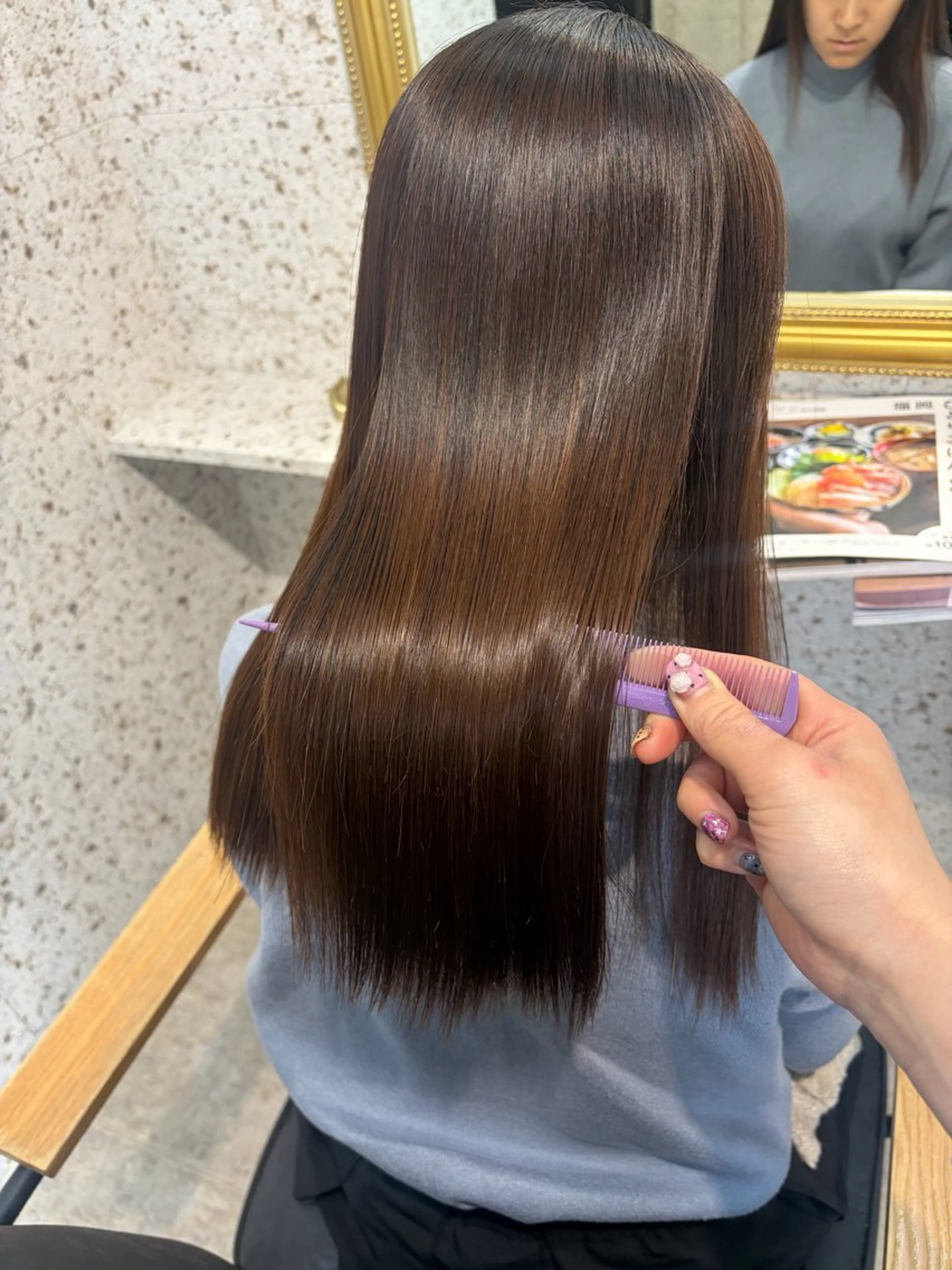 縮毛矯正 [lani ] konatsuのヘアスタイル