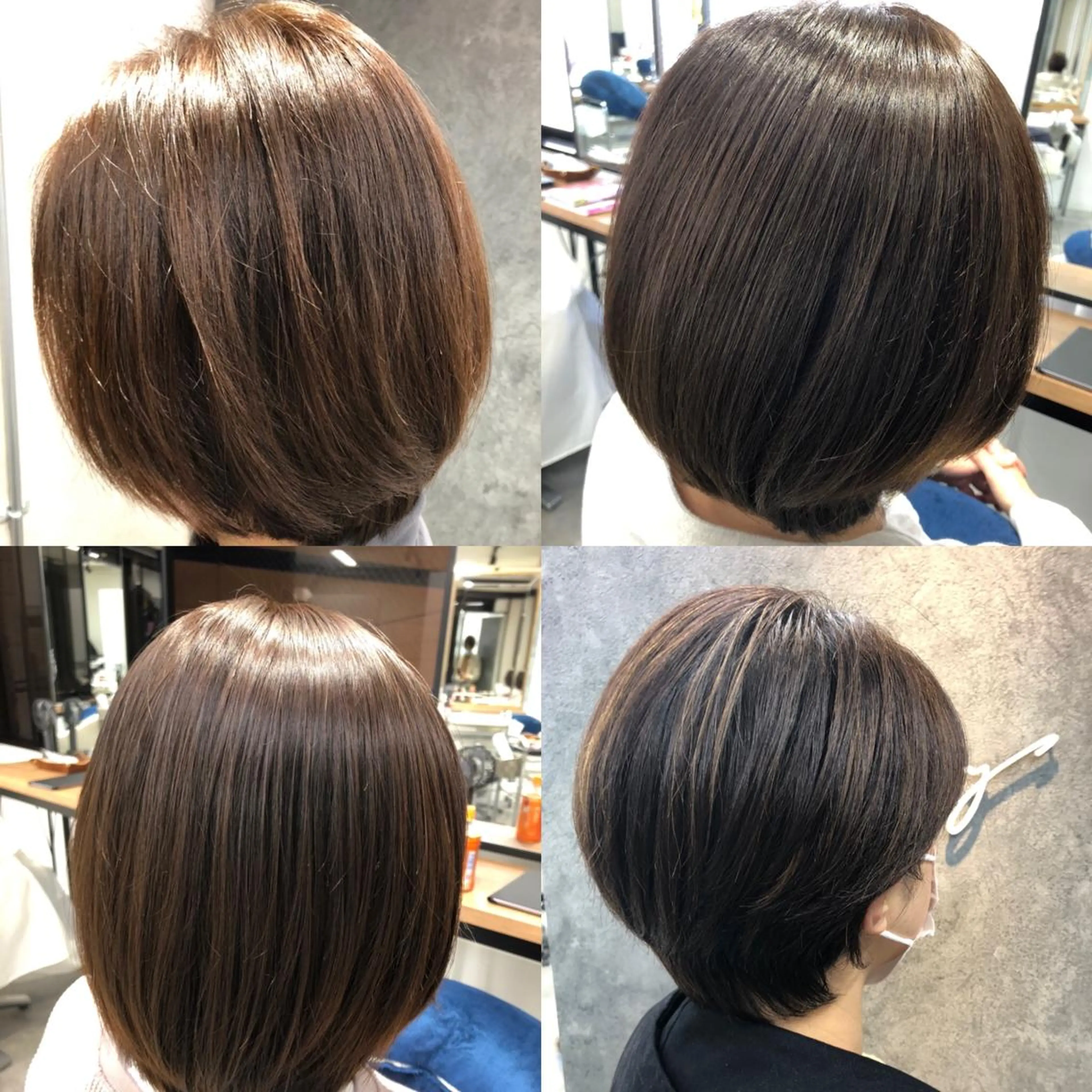 ショート ボブ Noyヨシモト ヒロトのヘアスタイル