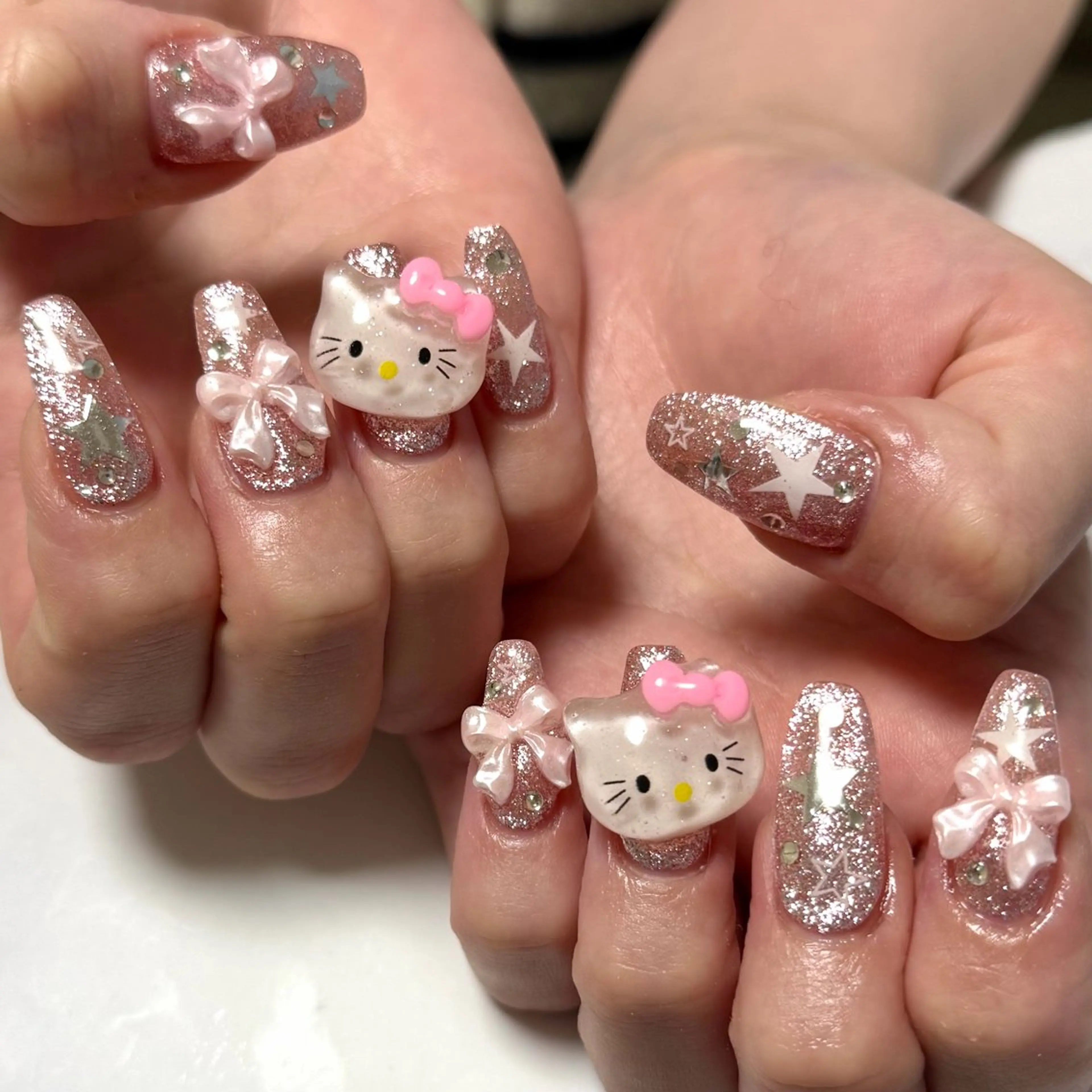 【オフ無し】アートし放題　パーツつけ放題の写真