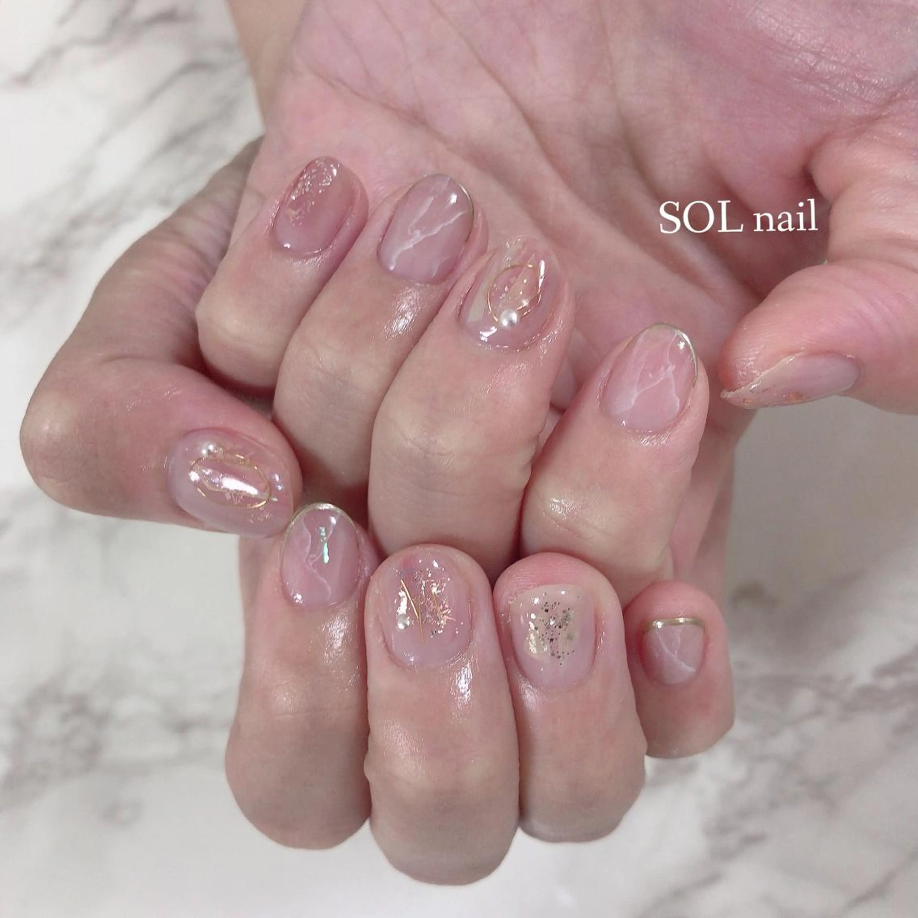ネイル SOL NAILのネイルデザイン