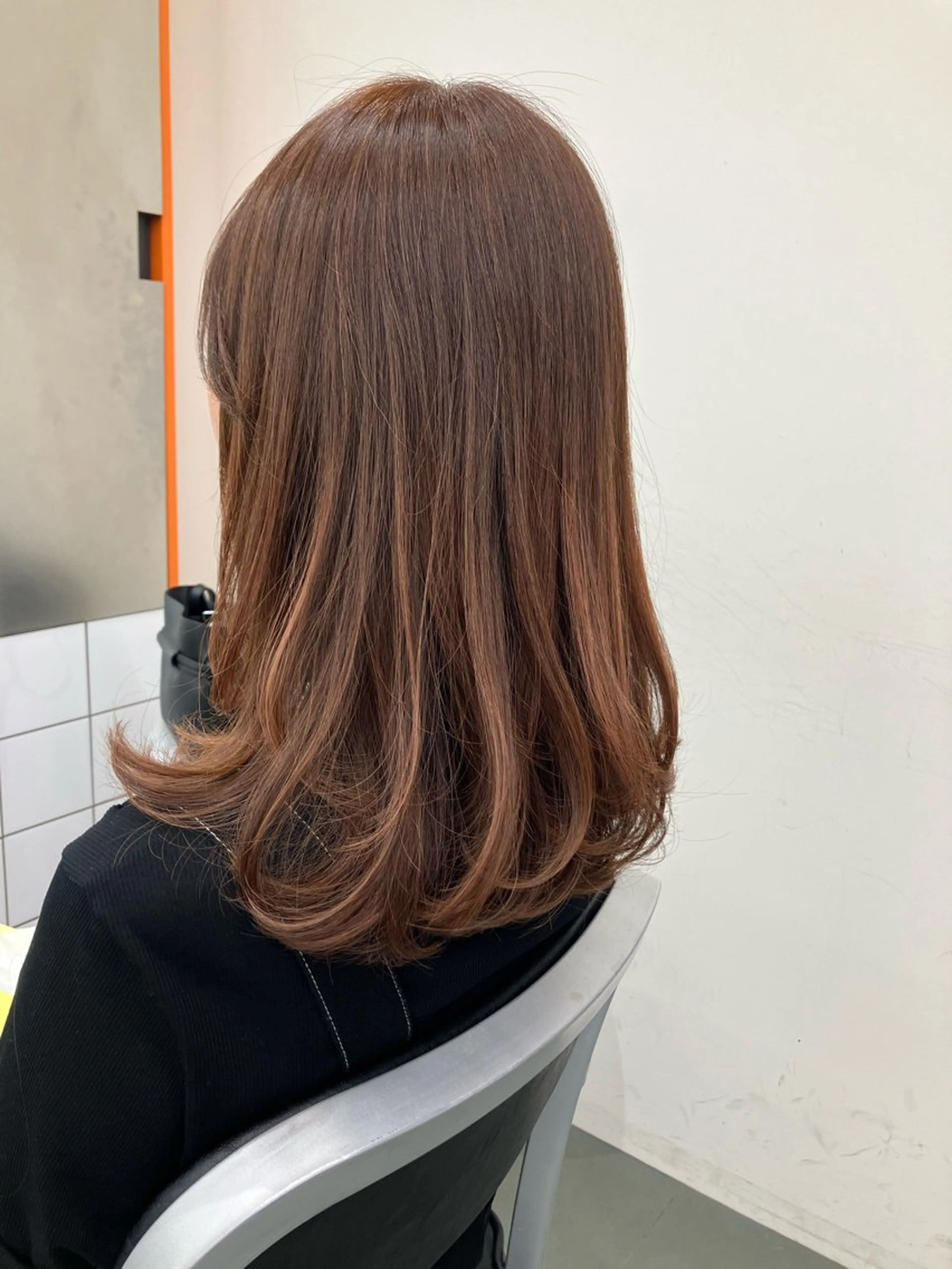 ロング 河合 郁生のヘアスタイル