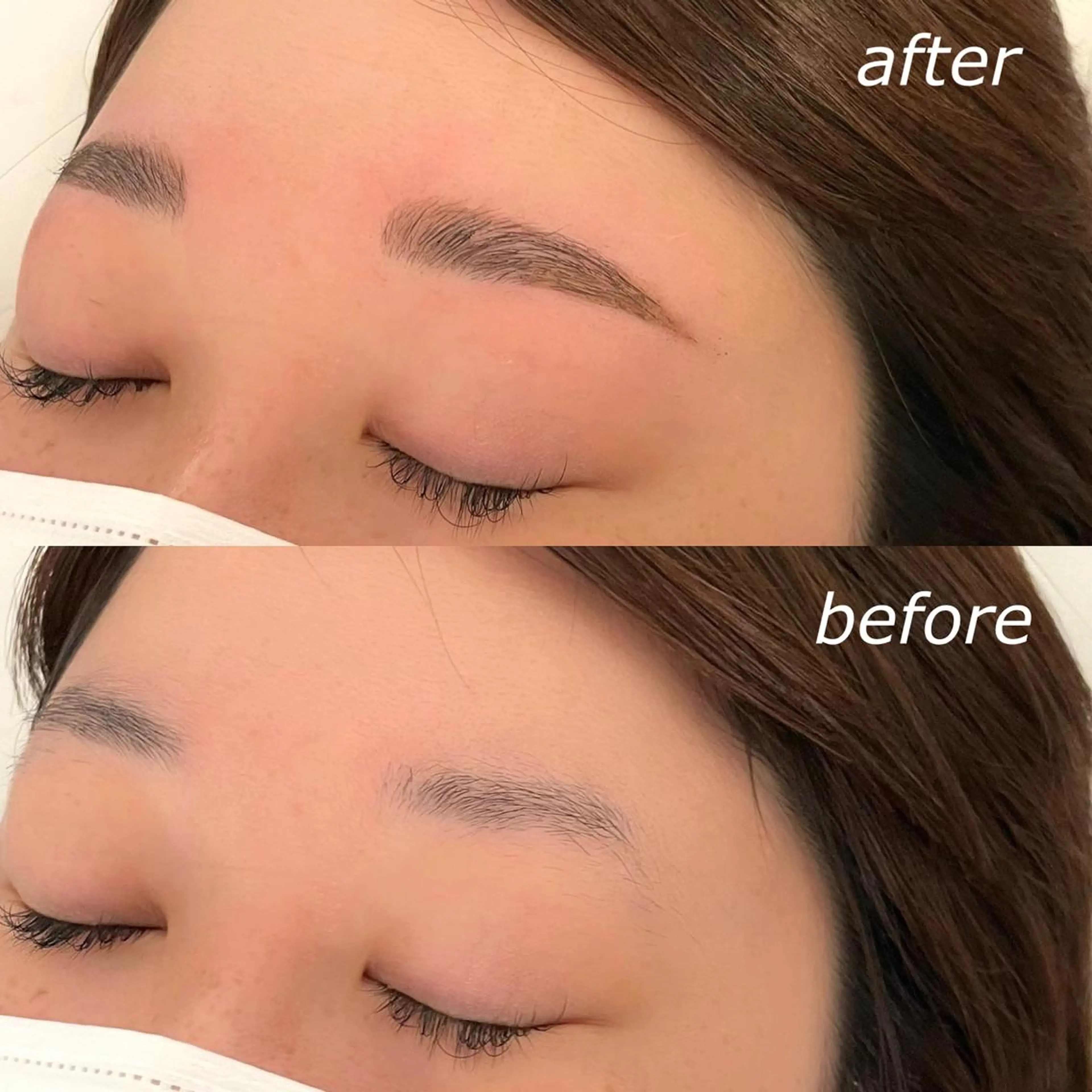 アイブロウ ハリウッドブロウリフト 吉祥寺kasumi 🌛eye/browのマツエク・マツパデザイン