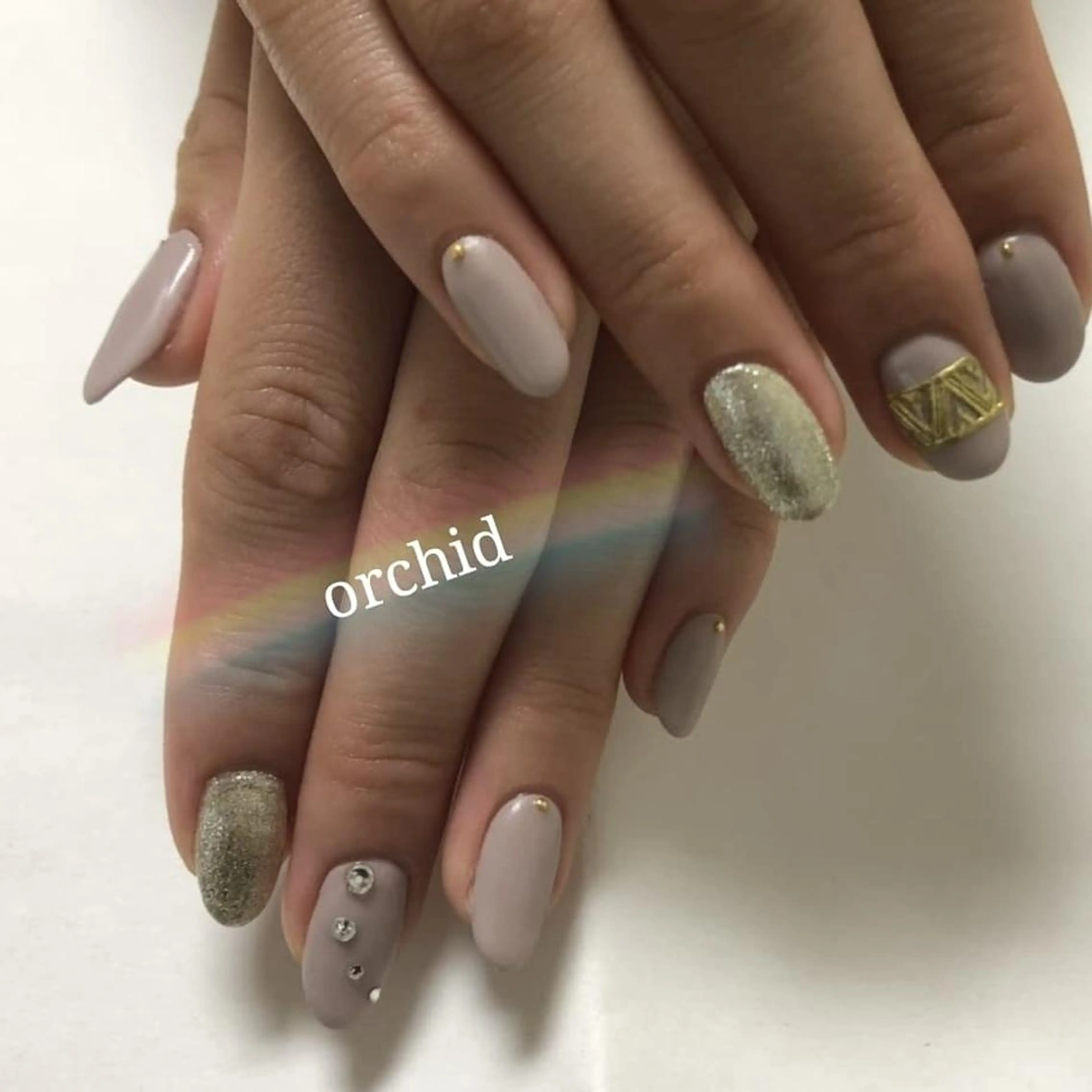 ネイル orchid ♡オーキッドのネイルデザイン