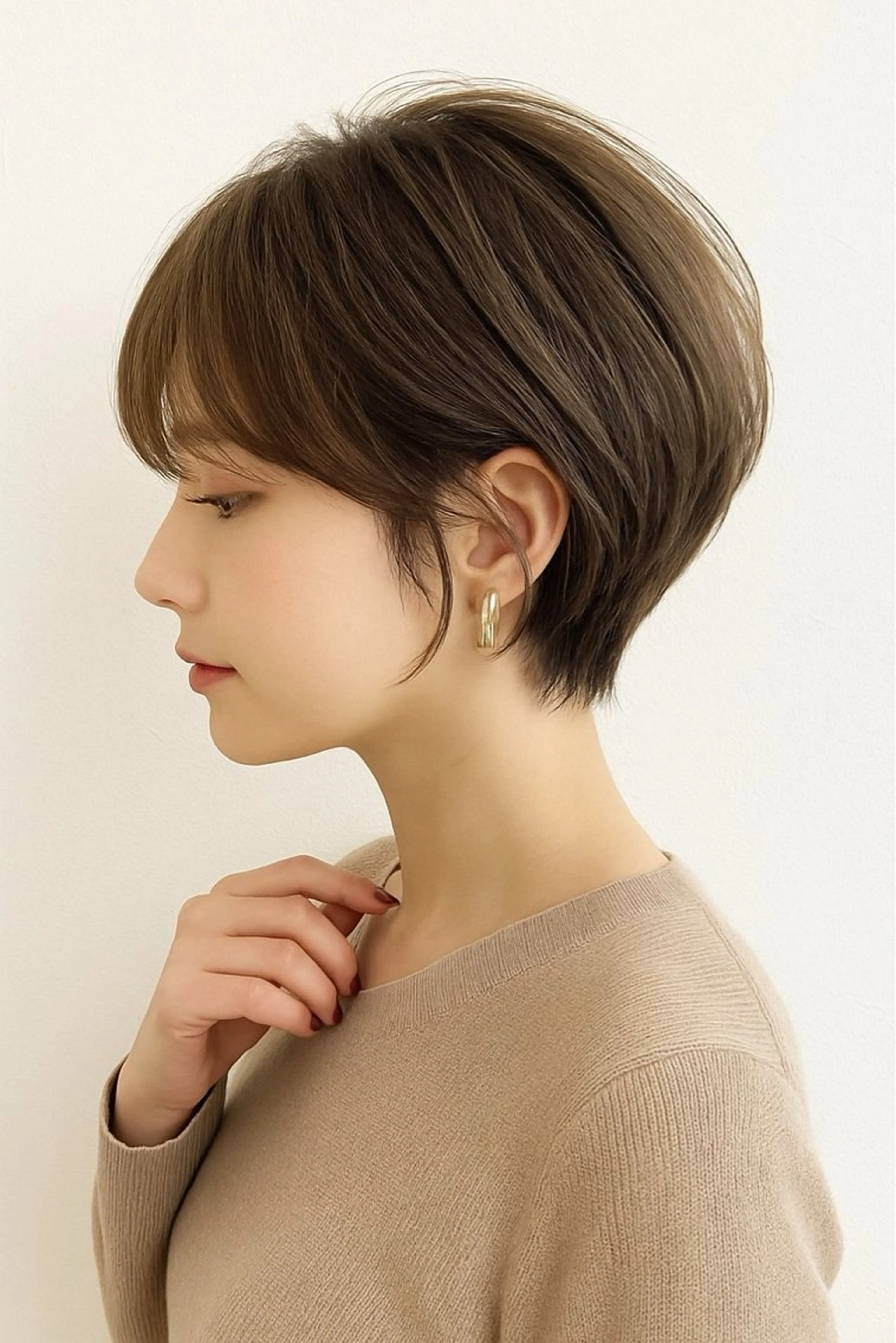 ショート カラー カット ヘアカラー 藤田 祥平のヘアスタイル