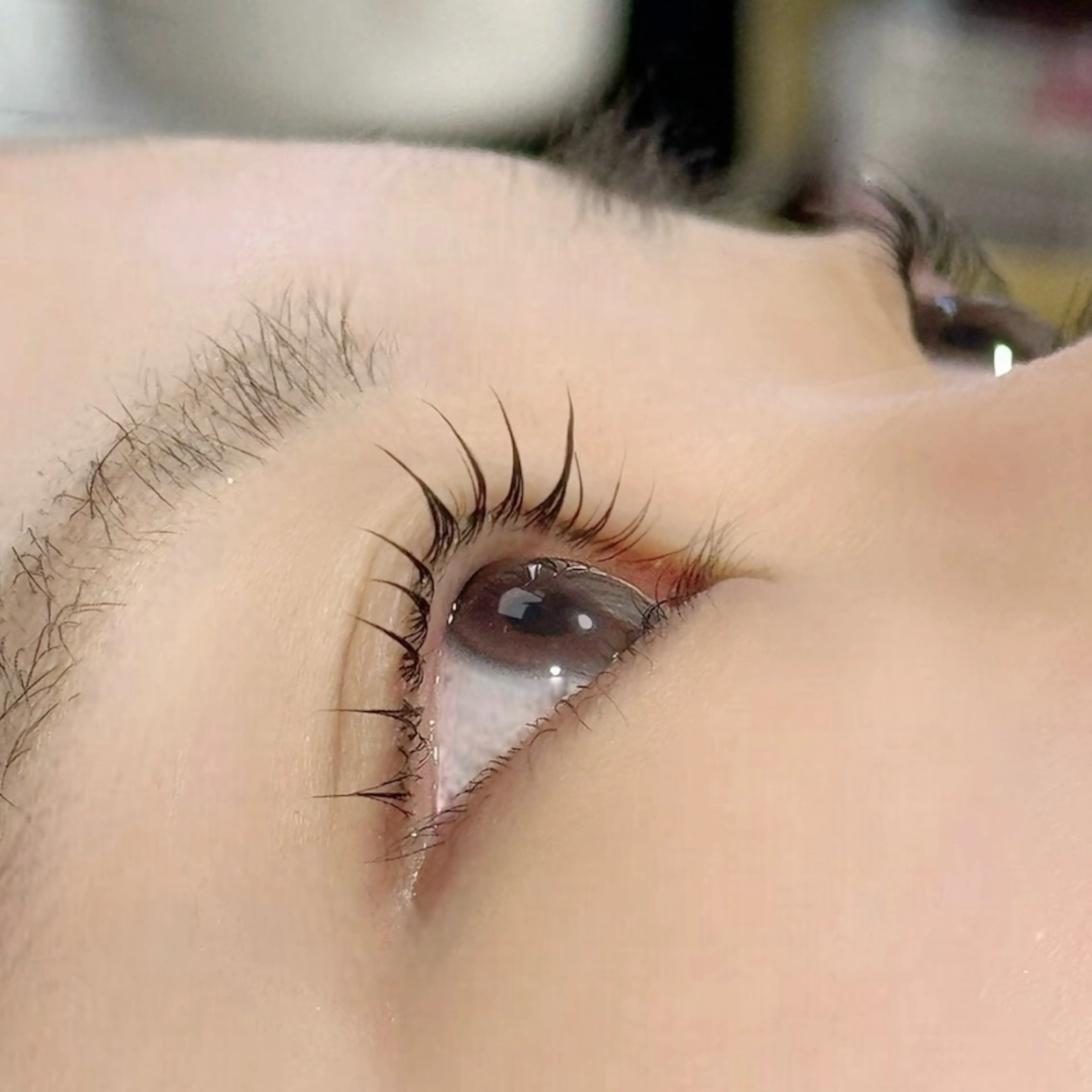 マツエク・マツパ 暖色/レイヤーカット /艶髪/髪質改善/のマツエク・マツパデザイン