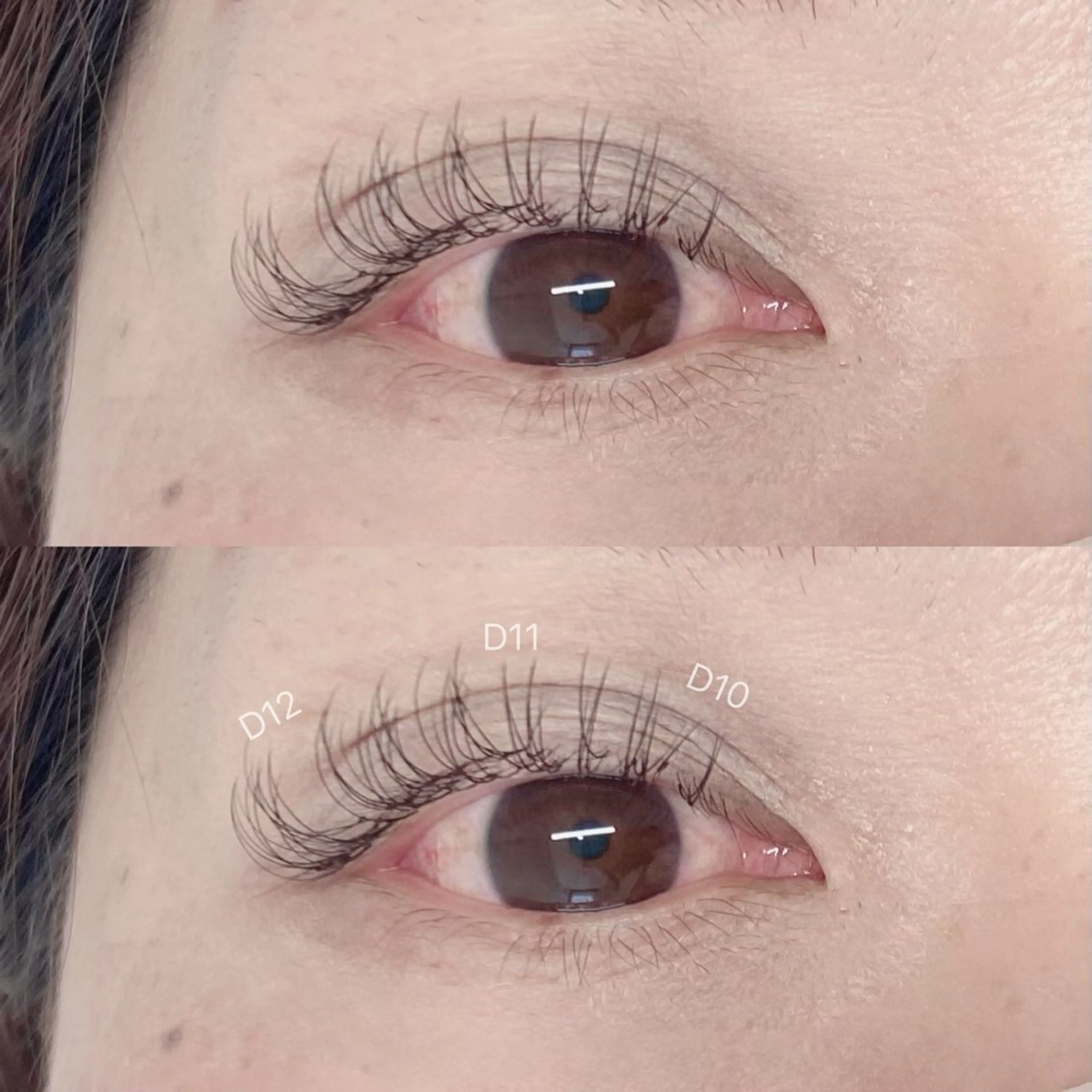 マツエク・マツパ Dカール フラットラッシュ 松下 妃帆のマツエク・マツパデザイン