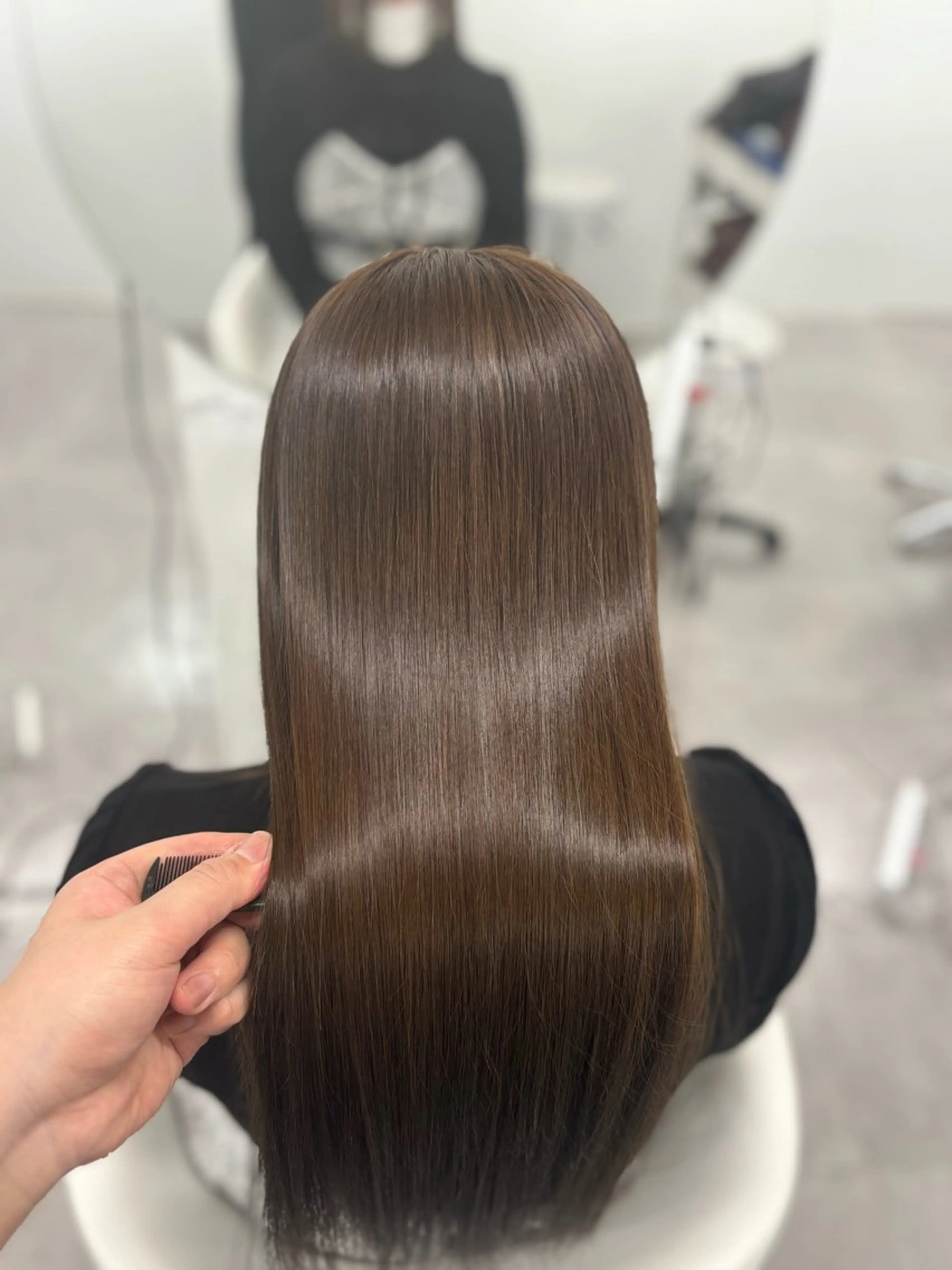 ロング カラー トリートメント カット トリートメント door white hideのヘアスタイル