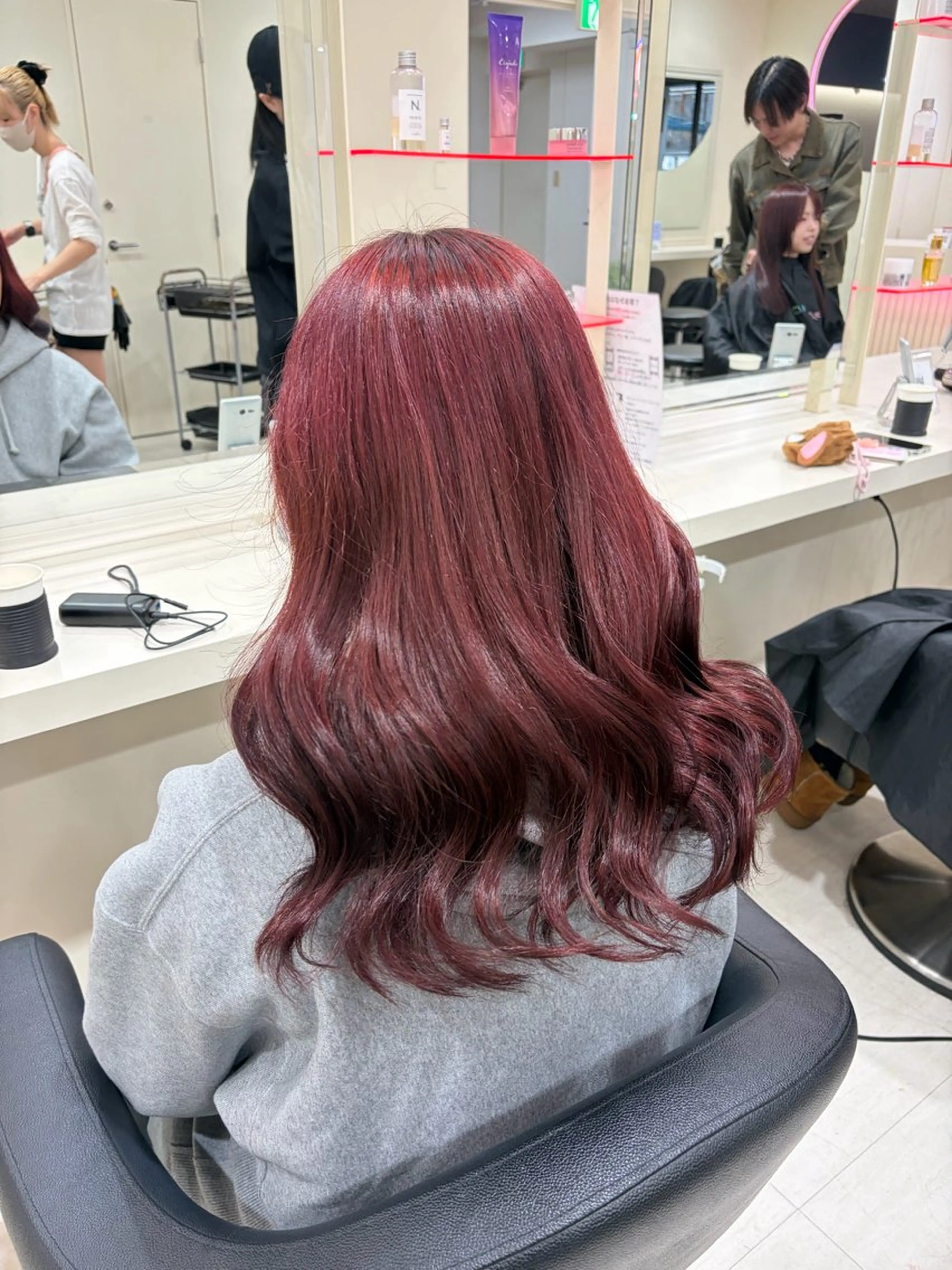 カラー 暖色ガーリーヘア🎀 MEARI🩰のヘアスタイル