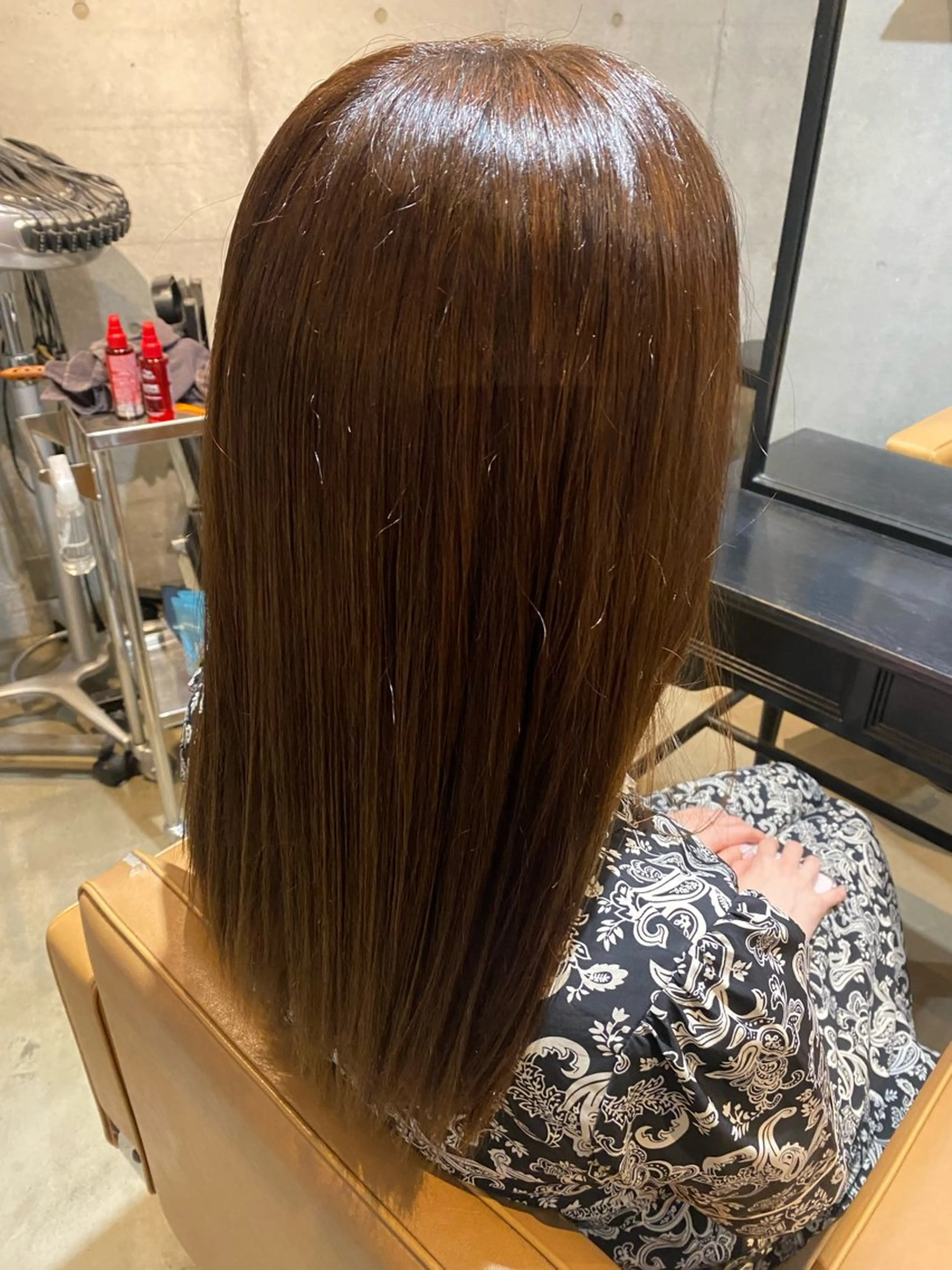 ロング 成島 晴喜のヘアスタイル