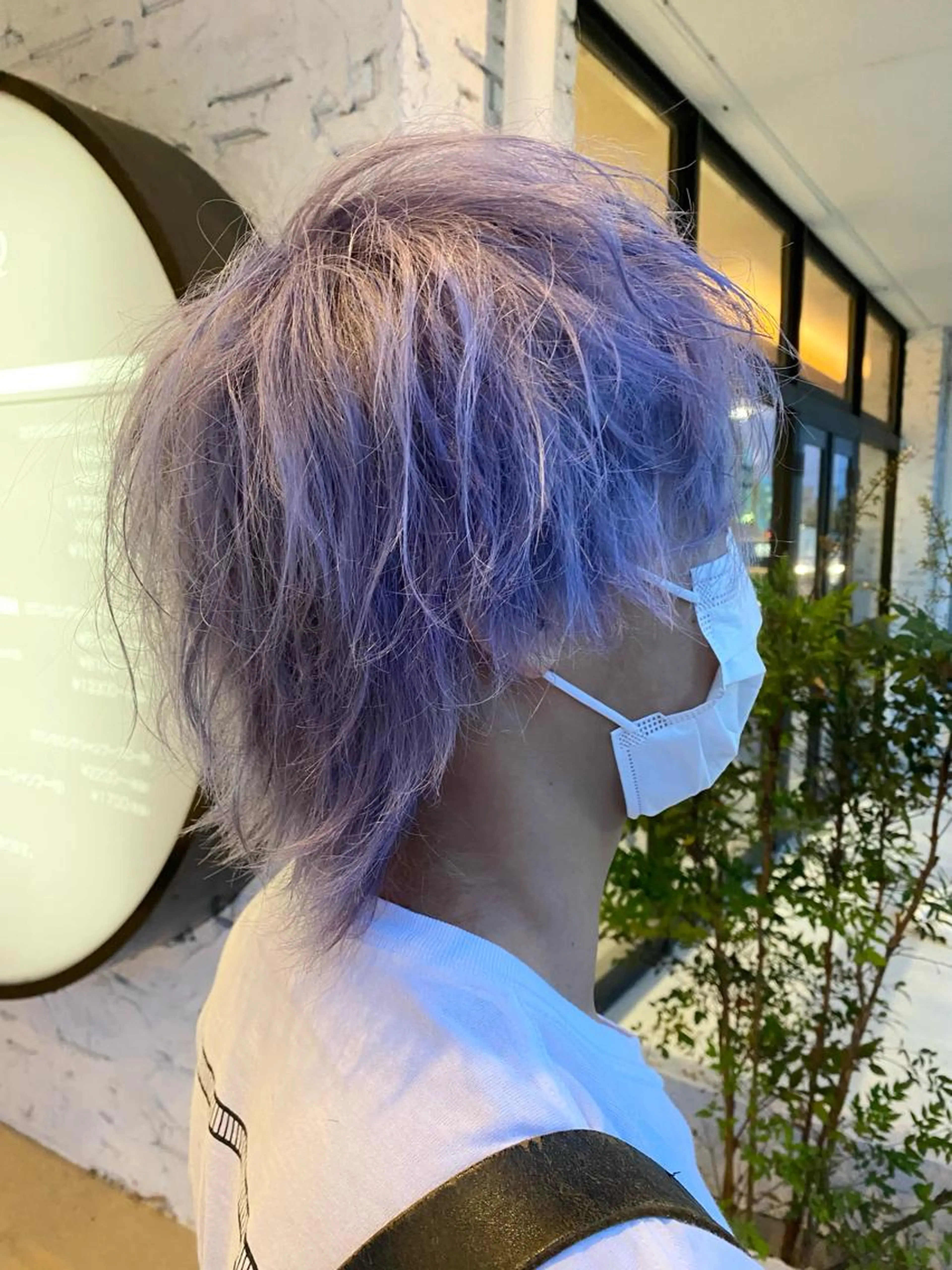 【メンズ限定】メンズカラー　ケアブリーチ使用ダブルカラーの写真