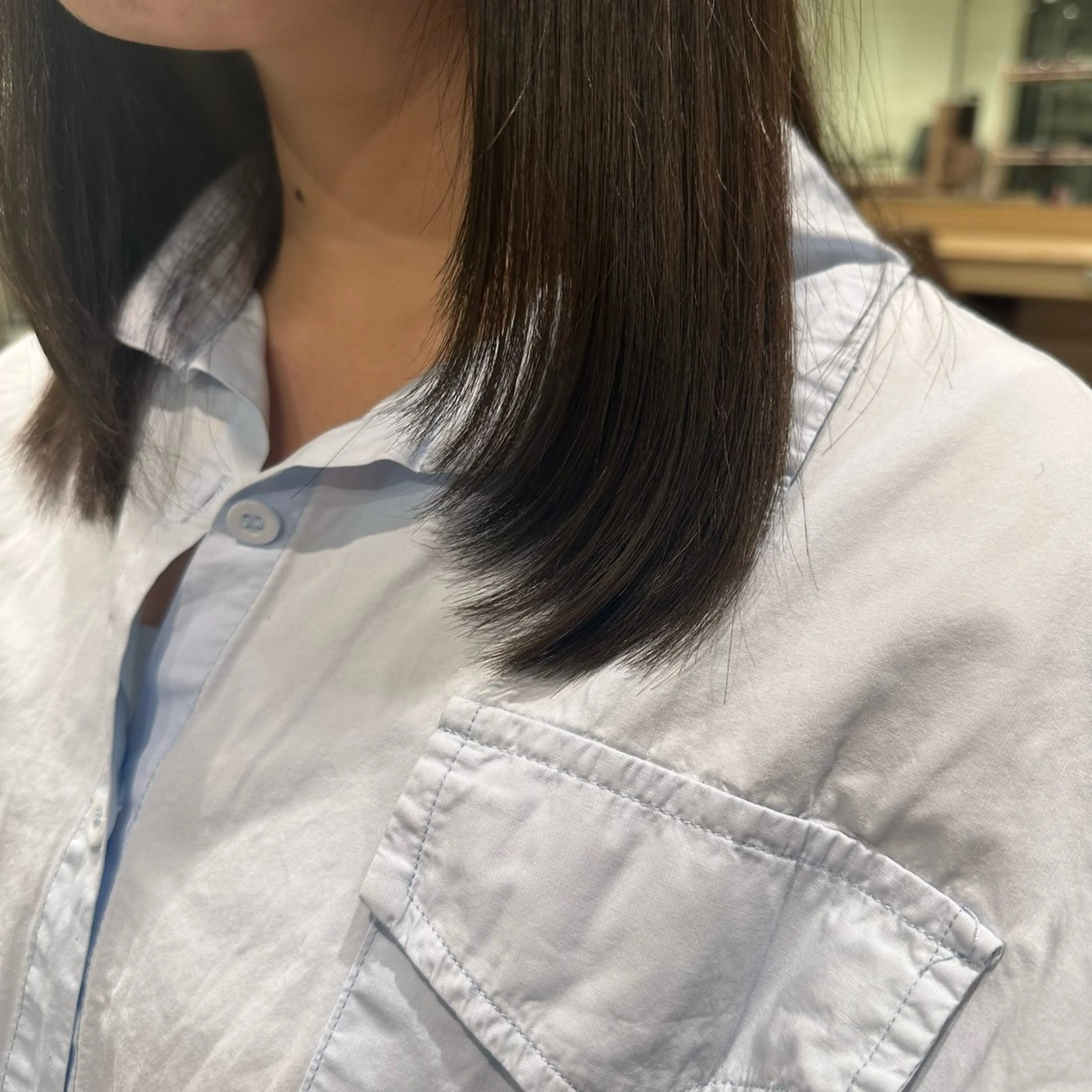 ミディアム カラー カット ヘアカラー Ash浦安店 富谷 日菜乃のヘアスタイル