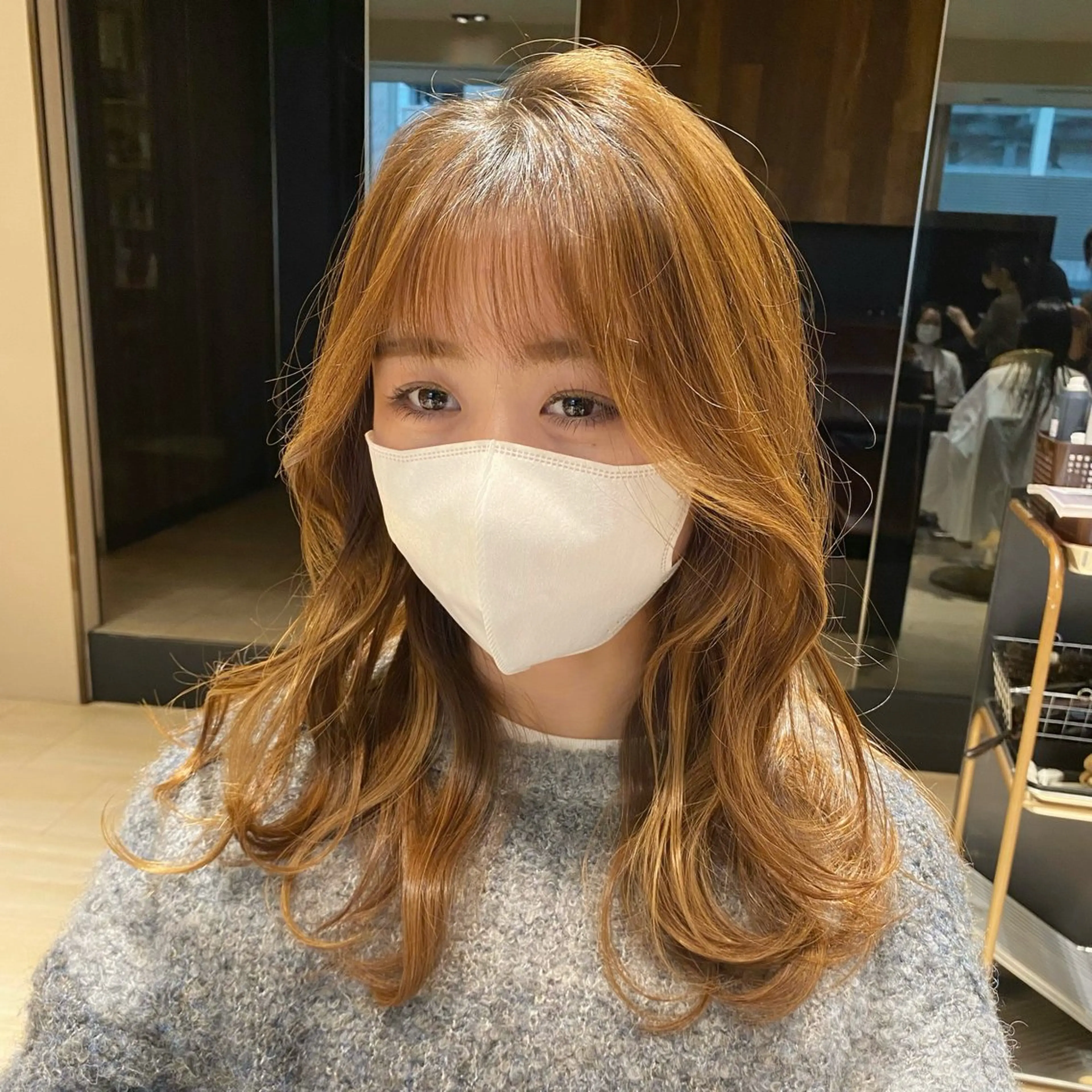 ミディアム カラー カット ヘアカラー トリートメント 髙木美緒🌿 レイヤー/アレンジのヘアスタイル