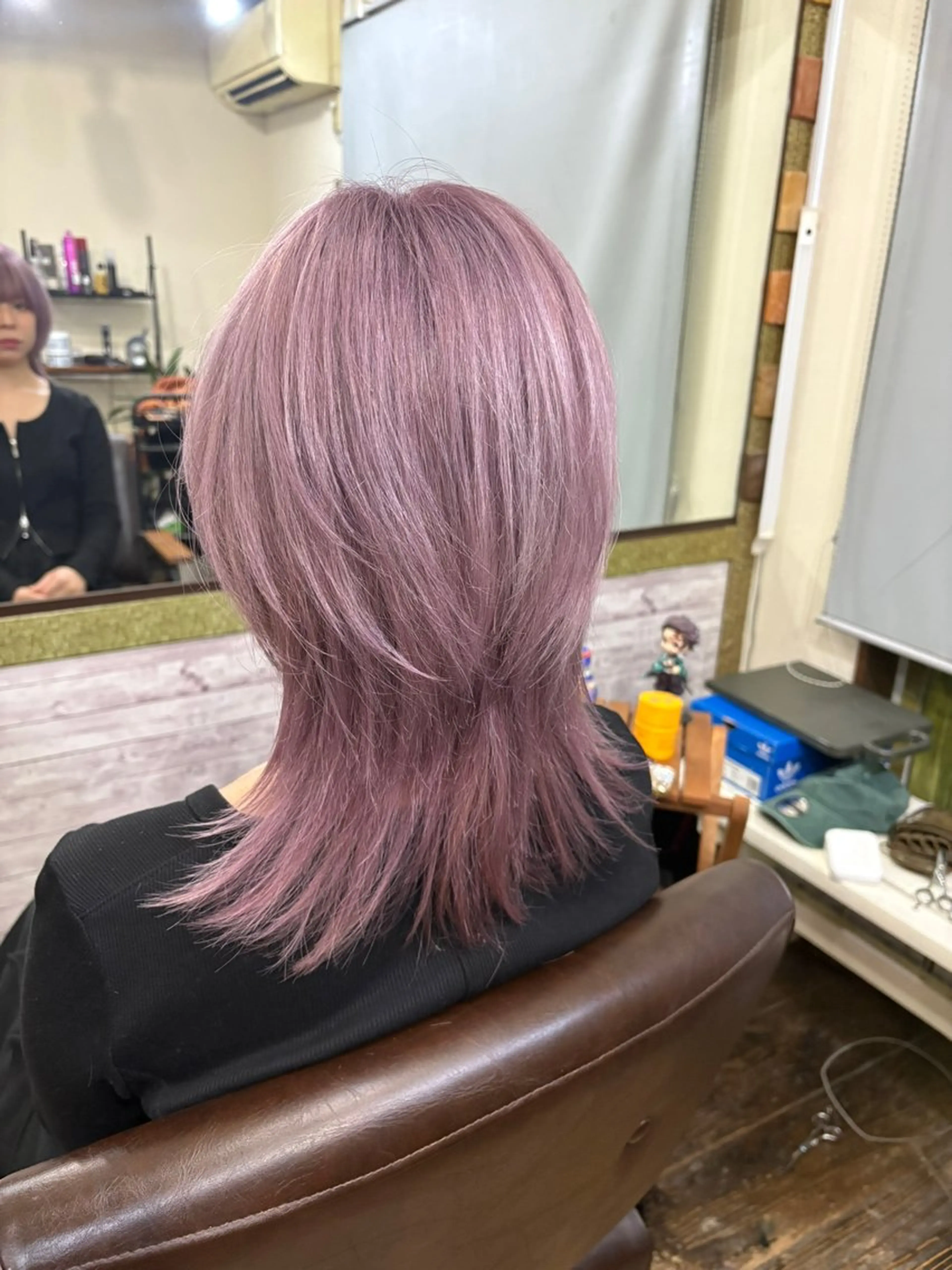 ショート カラー ヘアカラー 渡辺 健太のヘアスタイル