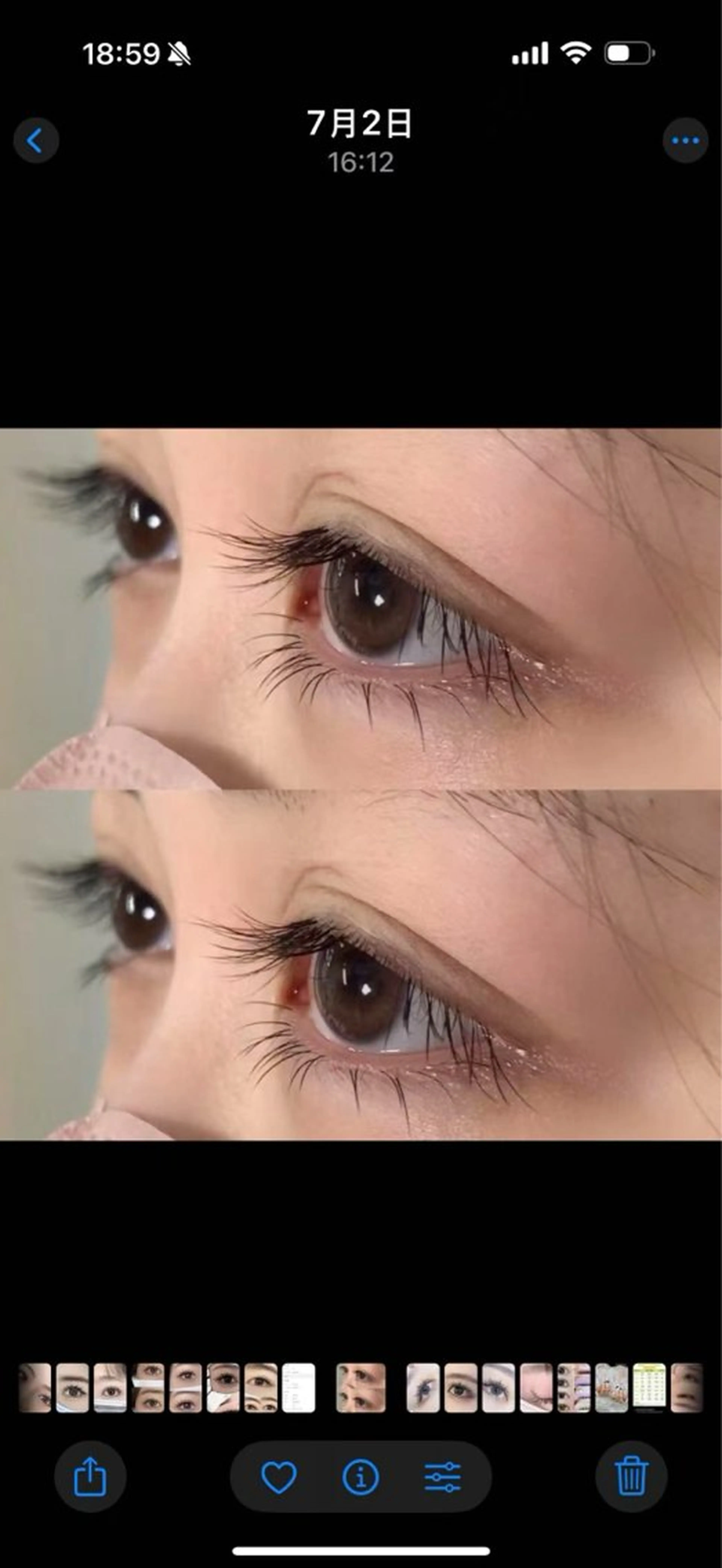 マツエク・マツパ COCO EYELASHアキのマツエク・マツパデザイン