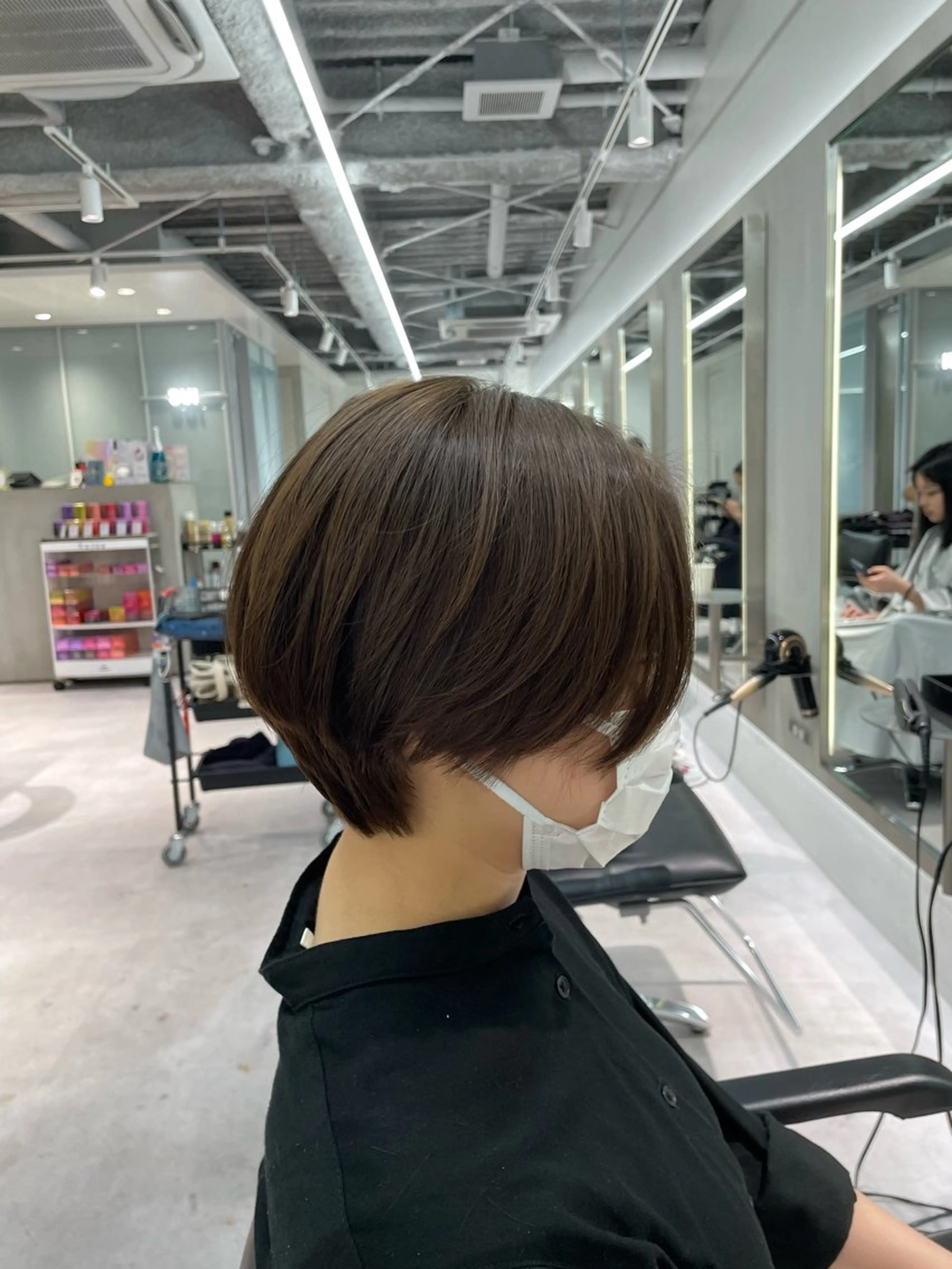 ショート カラー ショートヘア カット ヘアカラー トリートメント 🤍haruna 🤍SUIのヘアスタイル