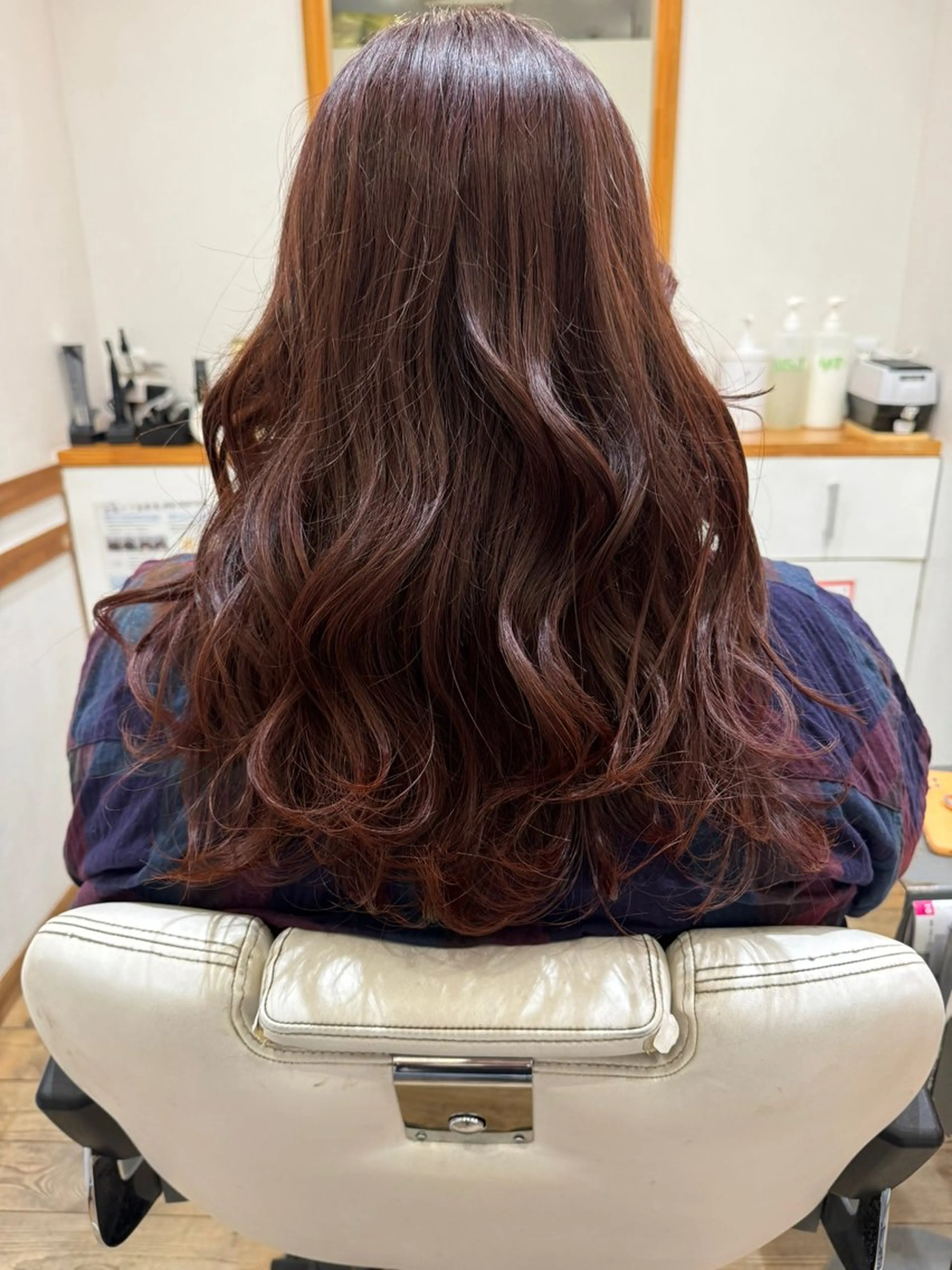 ロング カラー カット ヘアカラー ROSSO北赤羽所属・ROSSO北赤羽 アラカワのヘアスタイル