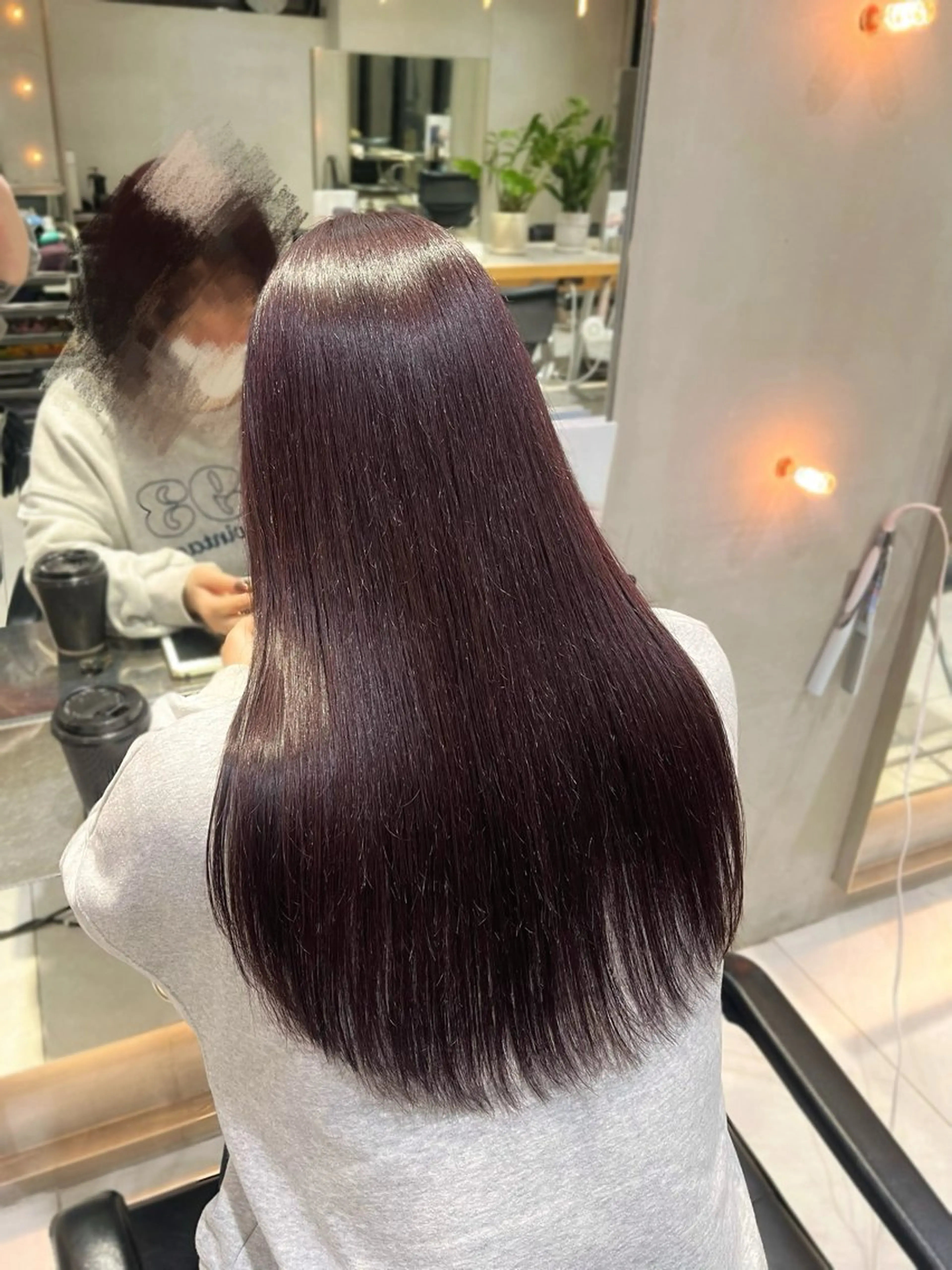 ロング カラー ヘアカラー トリートメント 艶髪カラー/ レイヤー/yuiのヘアスタイル