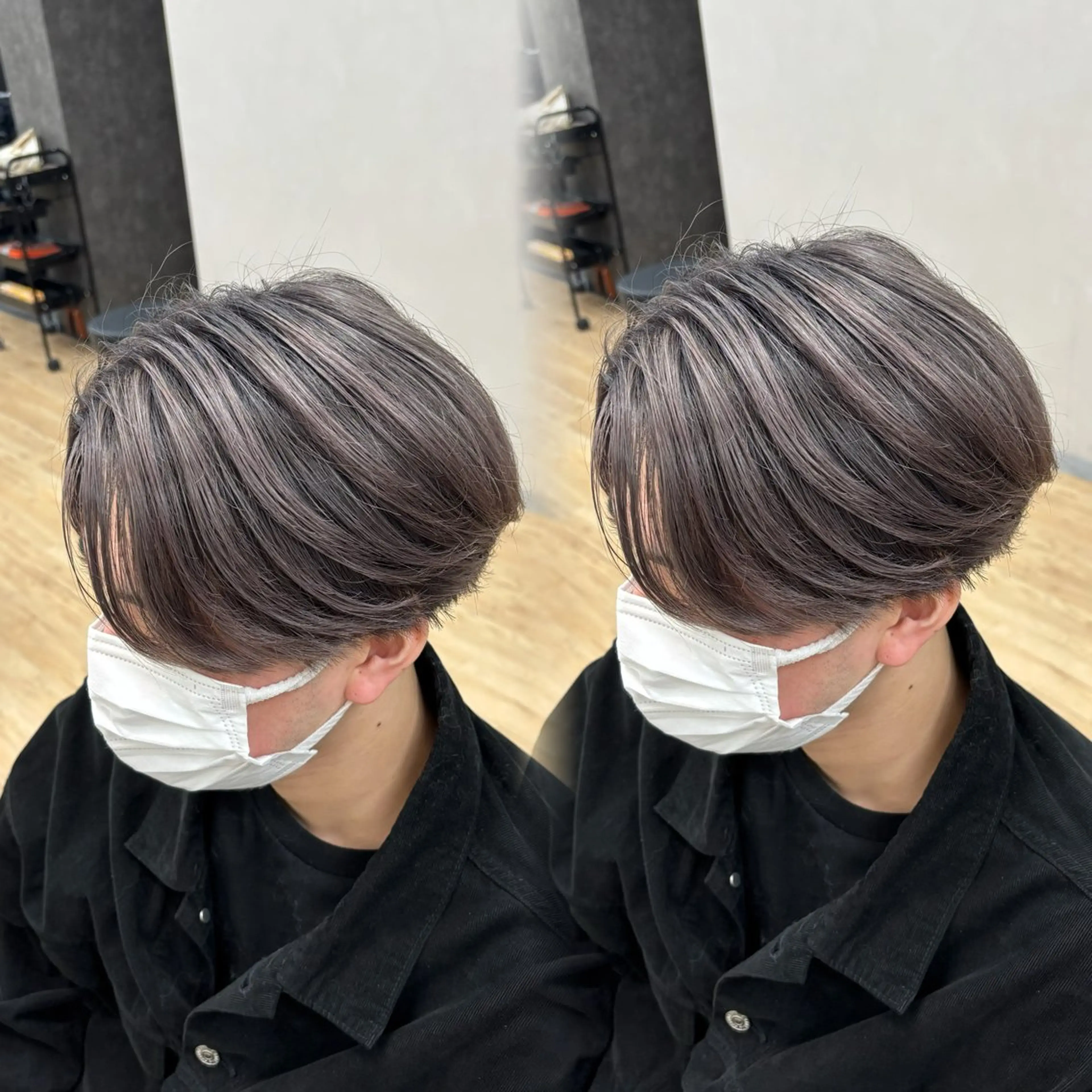 メンズ メンズバレイヤージュ ヘアカラー 葉南 /LIANのヘアスタイル