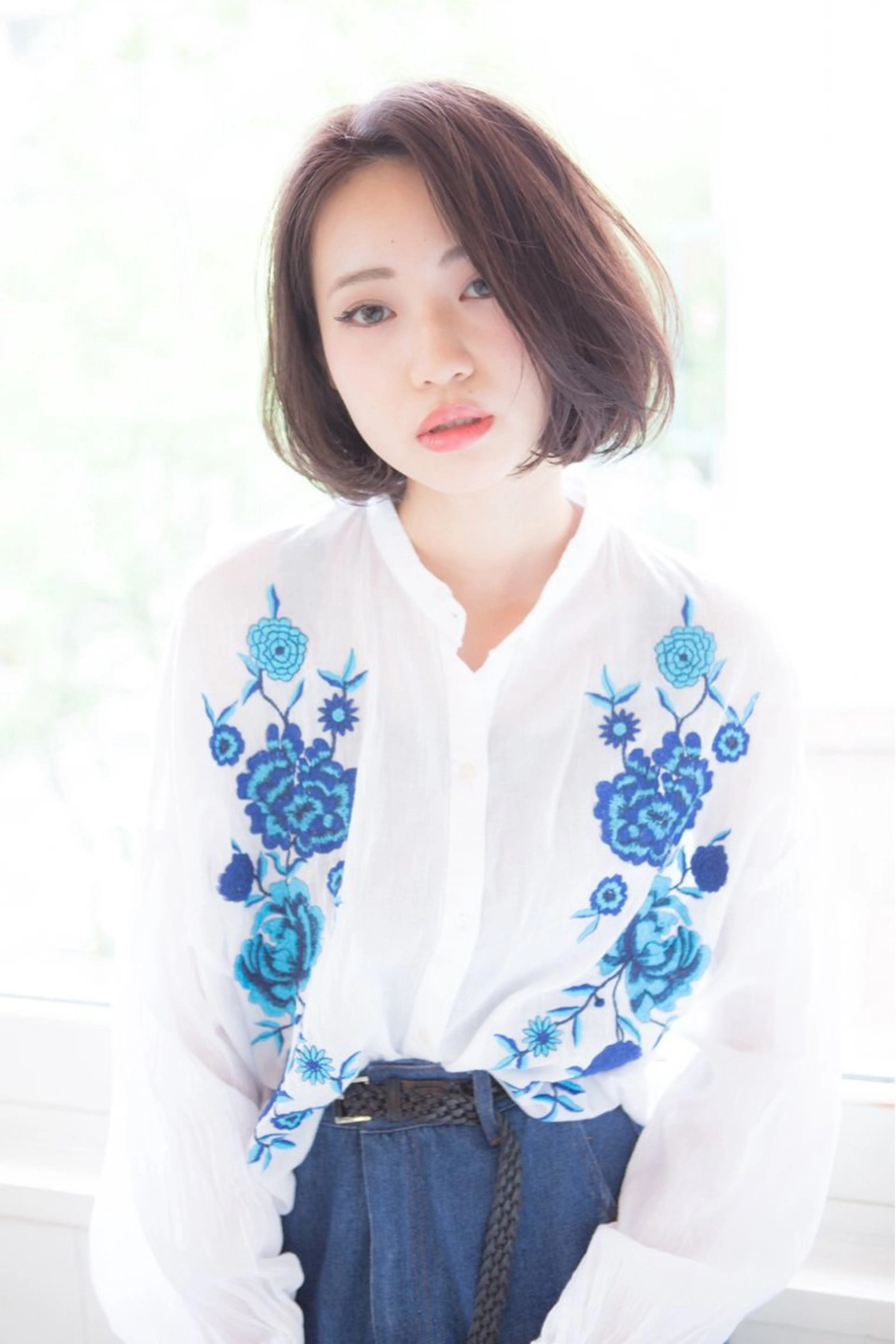 ショート 須賀 知穂のヘアスタイル