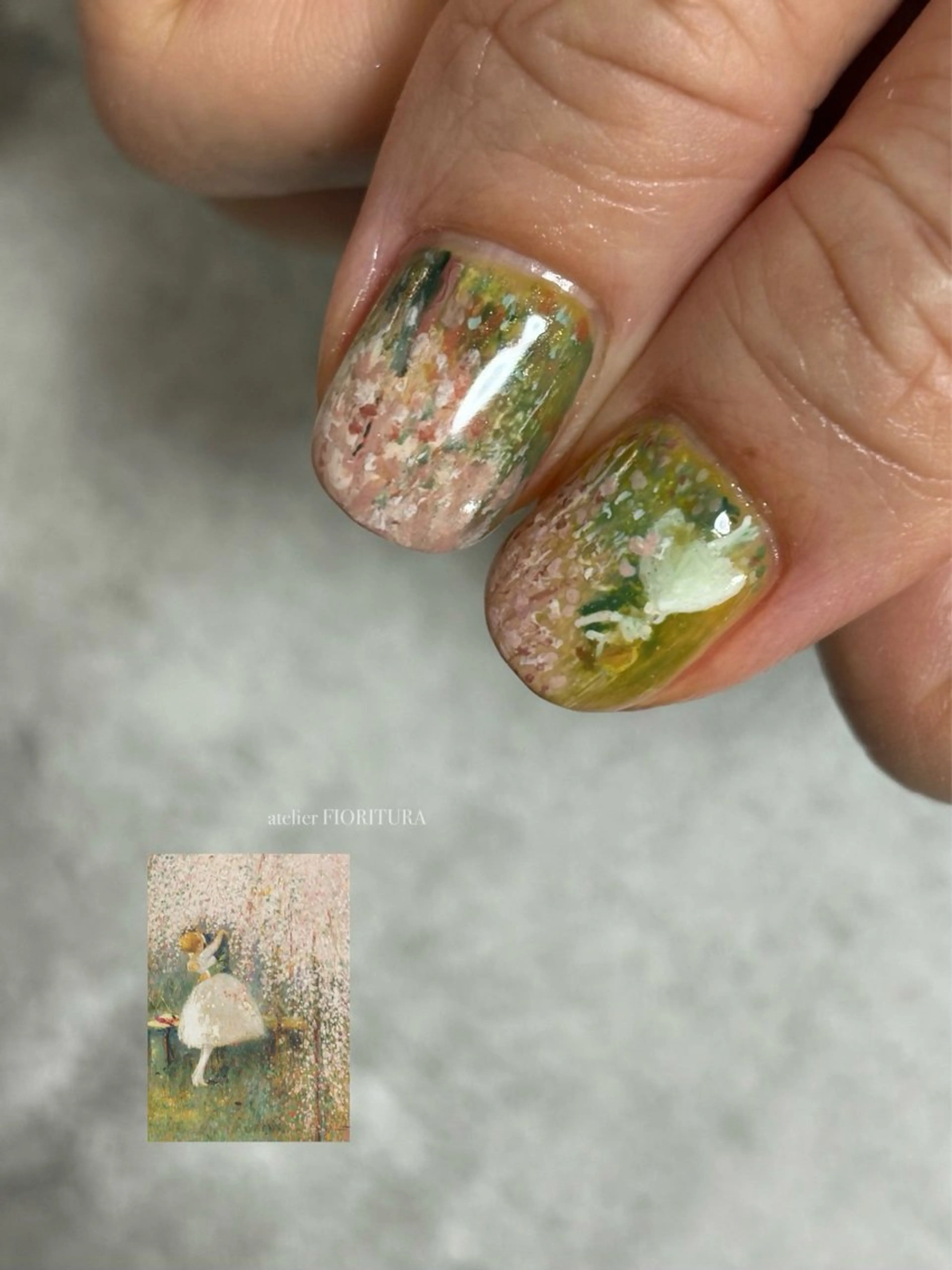 ネイル ハンドネイル FIORITURA Maikoのネイルデザイン