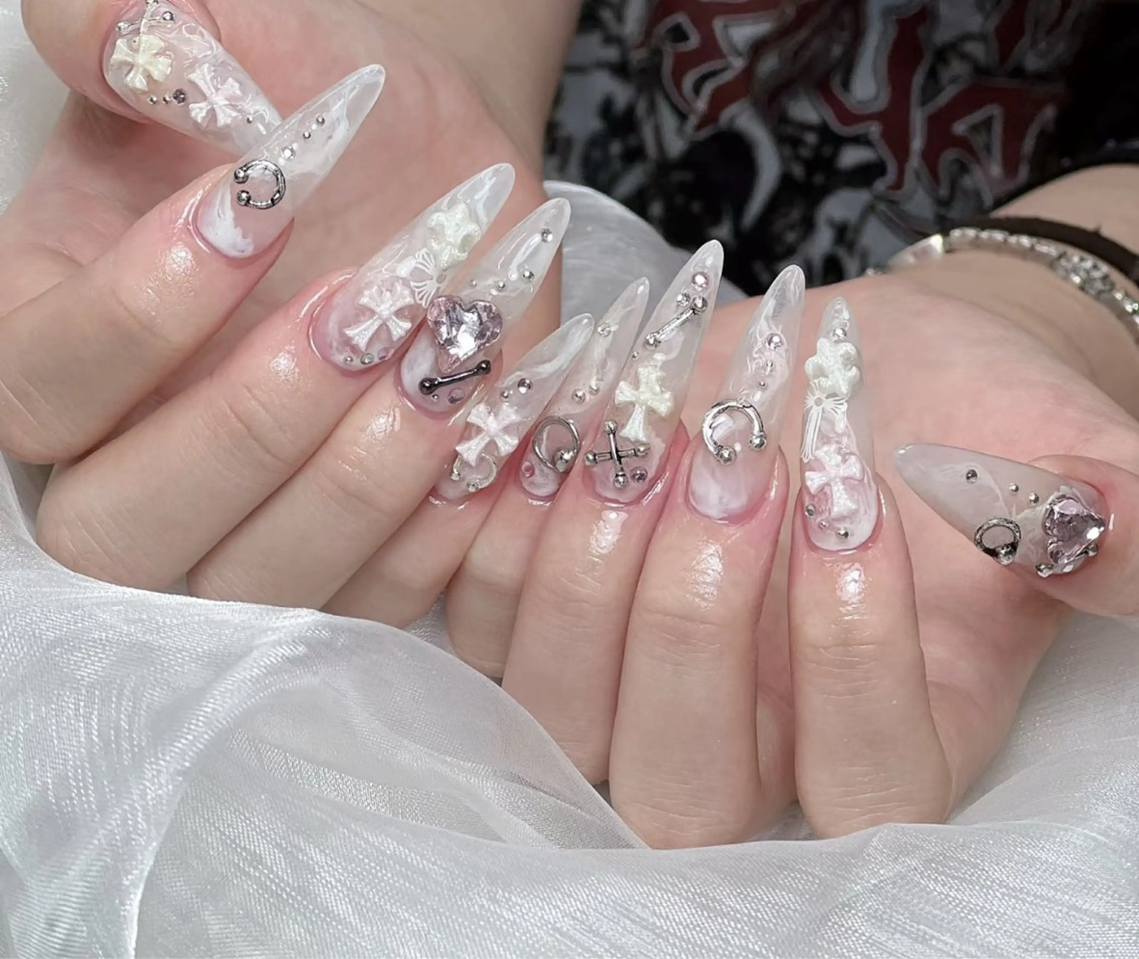 ネイル ハンドネイル ハンドケア sunnynail 小桃のネイルデザイン