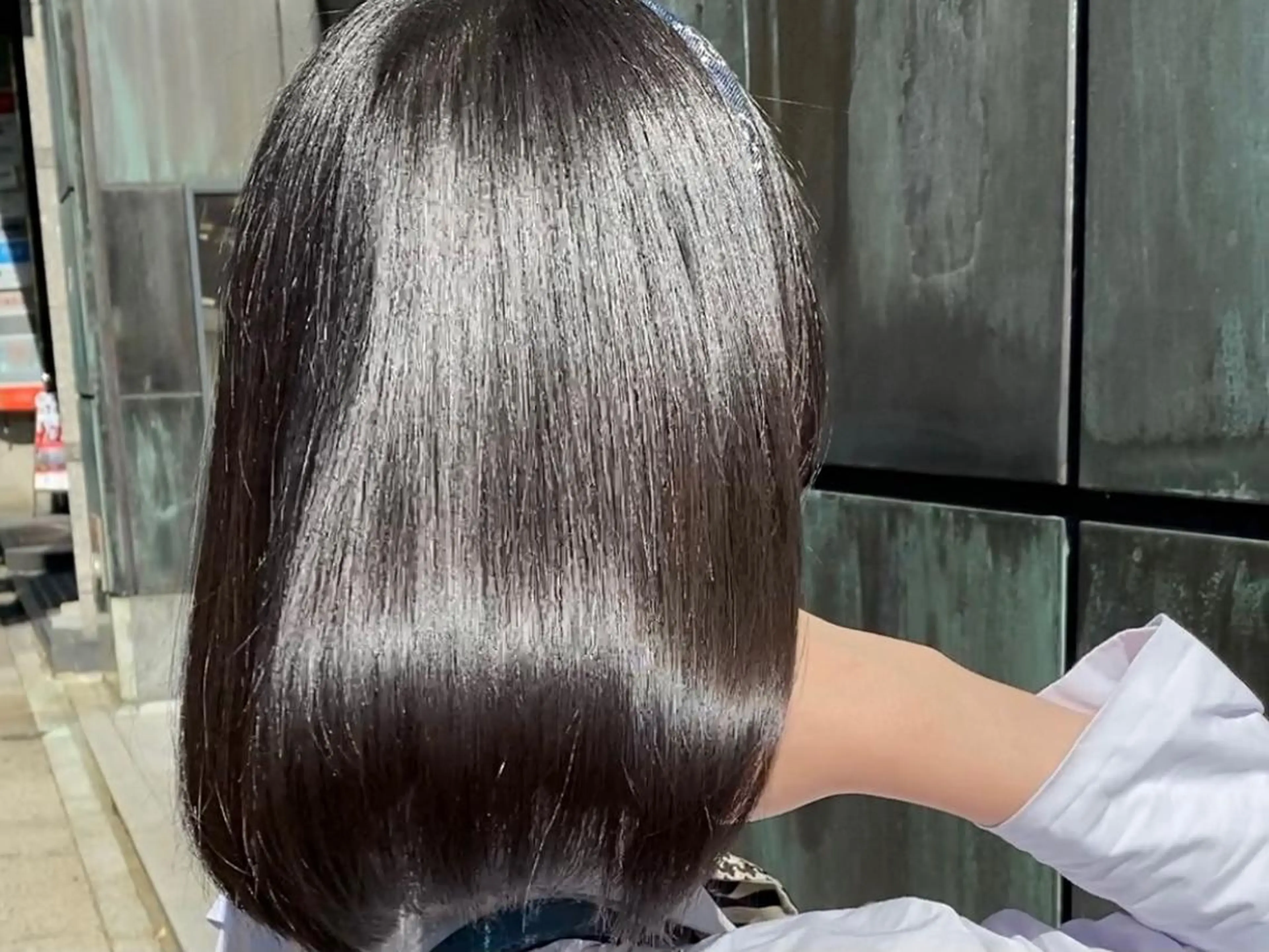 セミロング カット ヘアカラー トリートメント 名古屋栄の髪質改善 トリートメント/清田のヘアスタイル