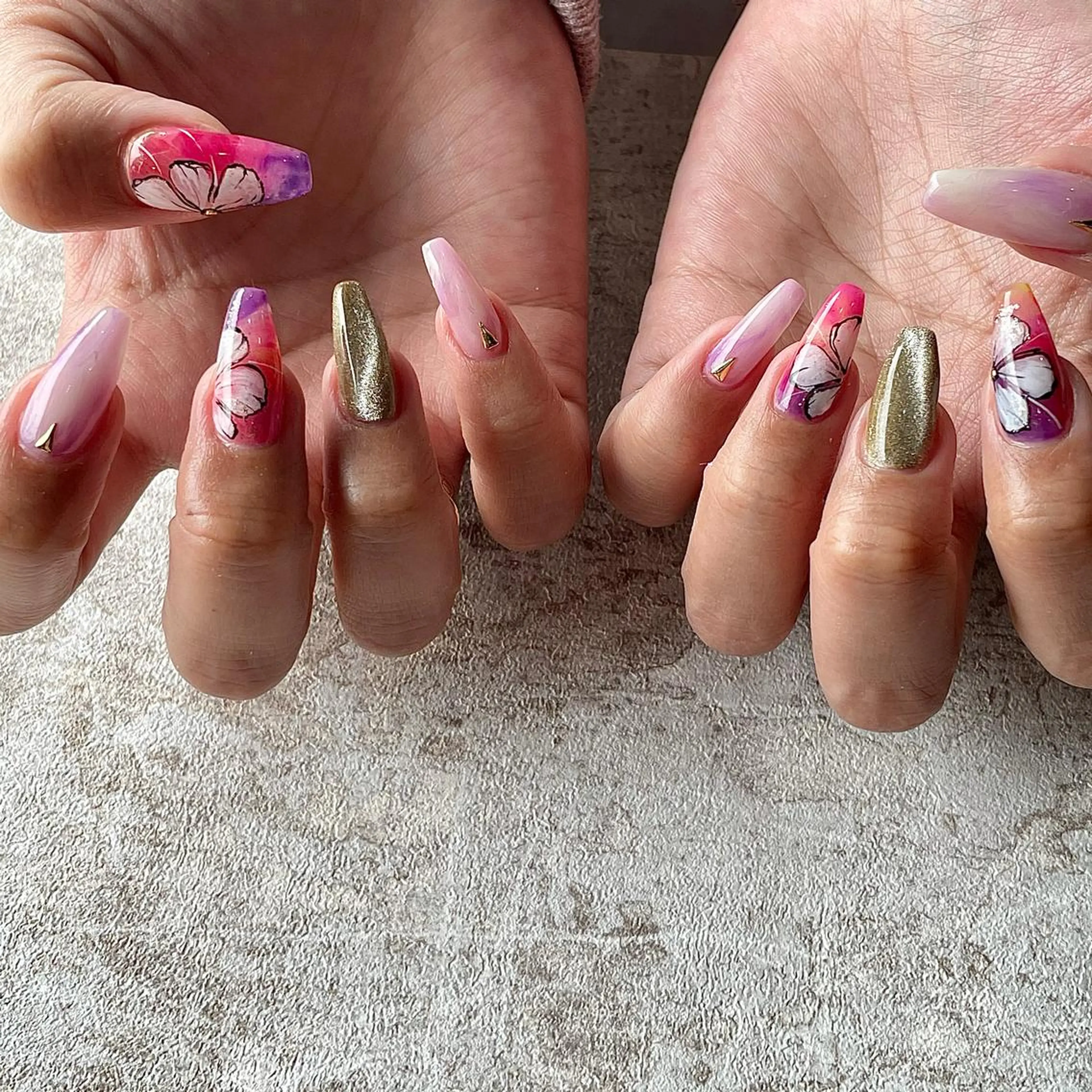 ネイル Allure小山店 後藤文香のネイルデザイン