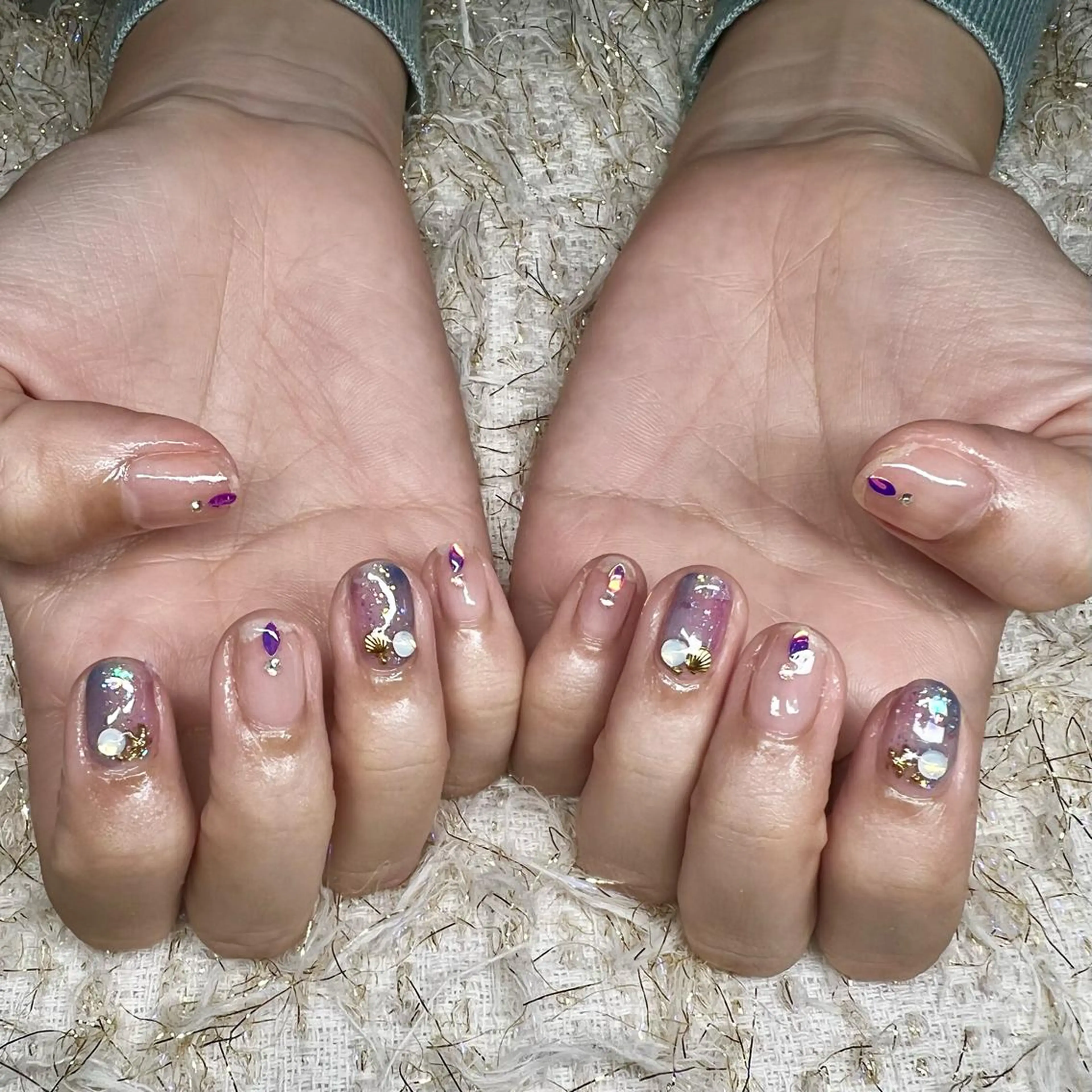 ネイル 新井 風花のネイルデザイン