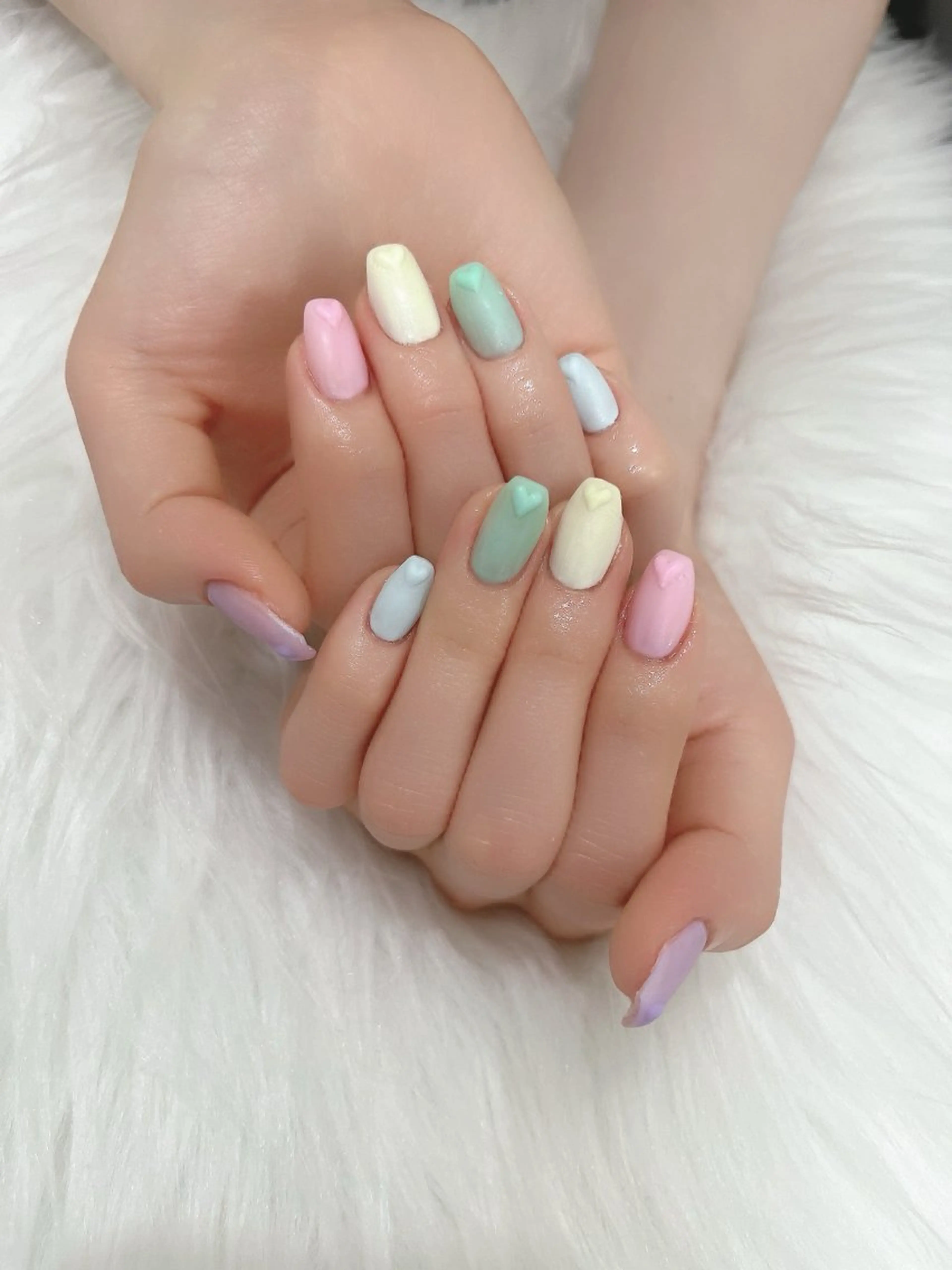 ネイル アートネイル マットネイル SOL NAILのネイルデザイン