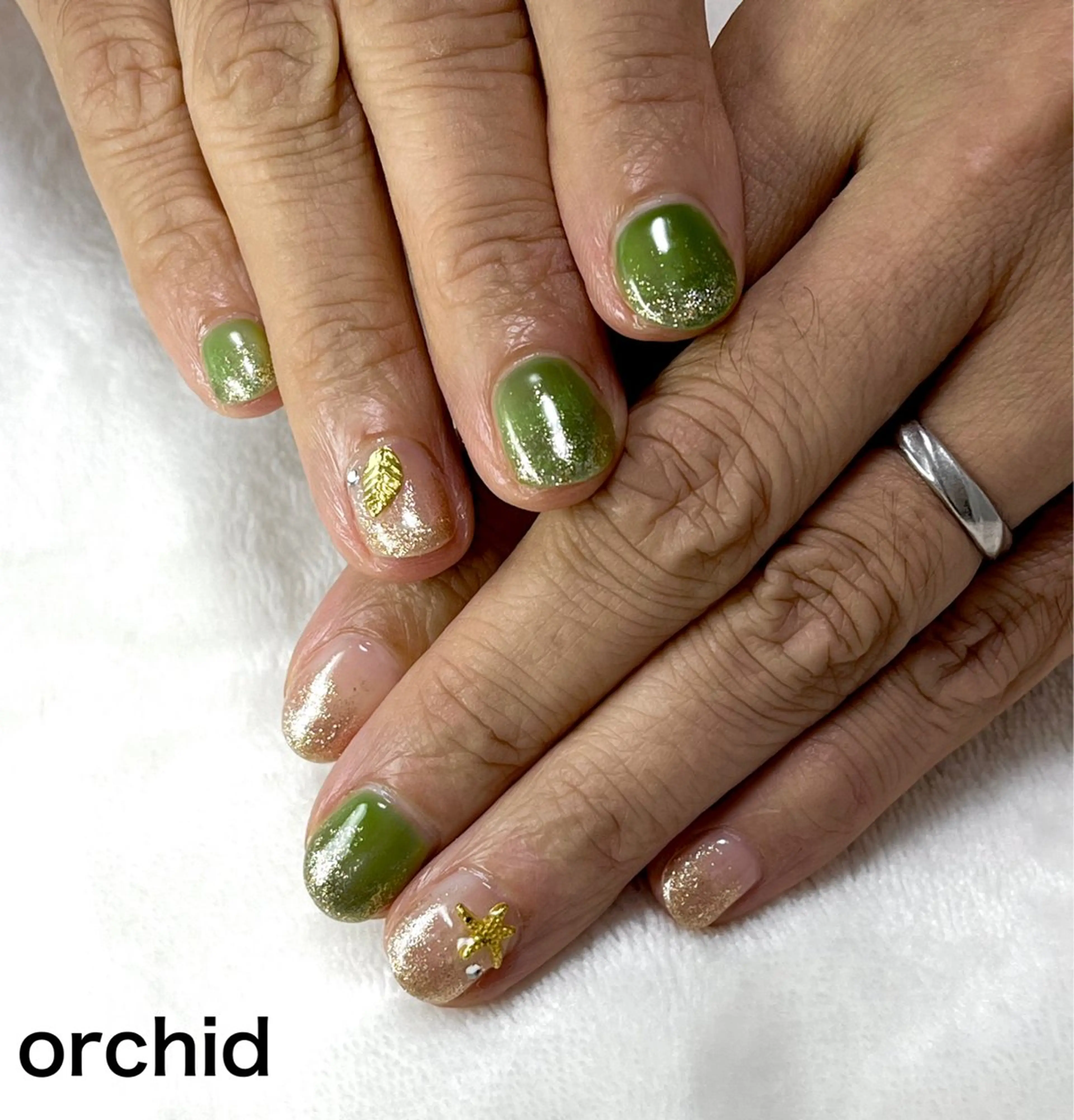 ネイル orchid ♡オーキッドのネイルデザイン