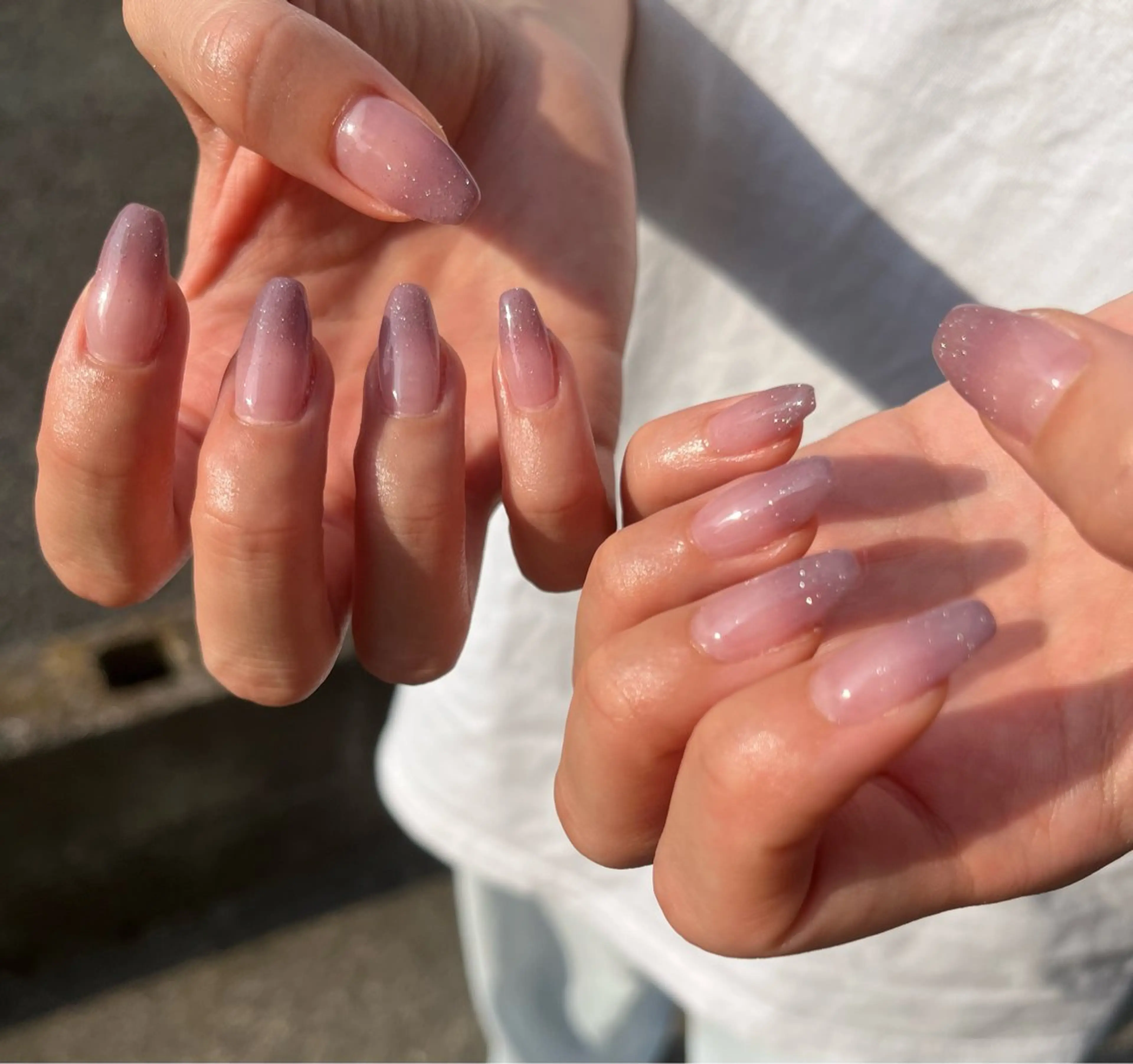 ネイル ラメ(グリッター) ハンドネイル Marina Yamagataのネイルデザイン