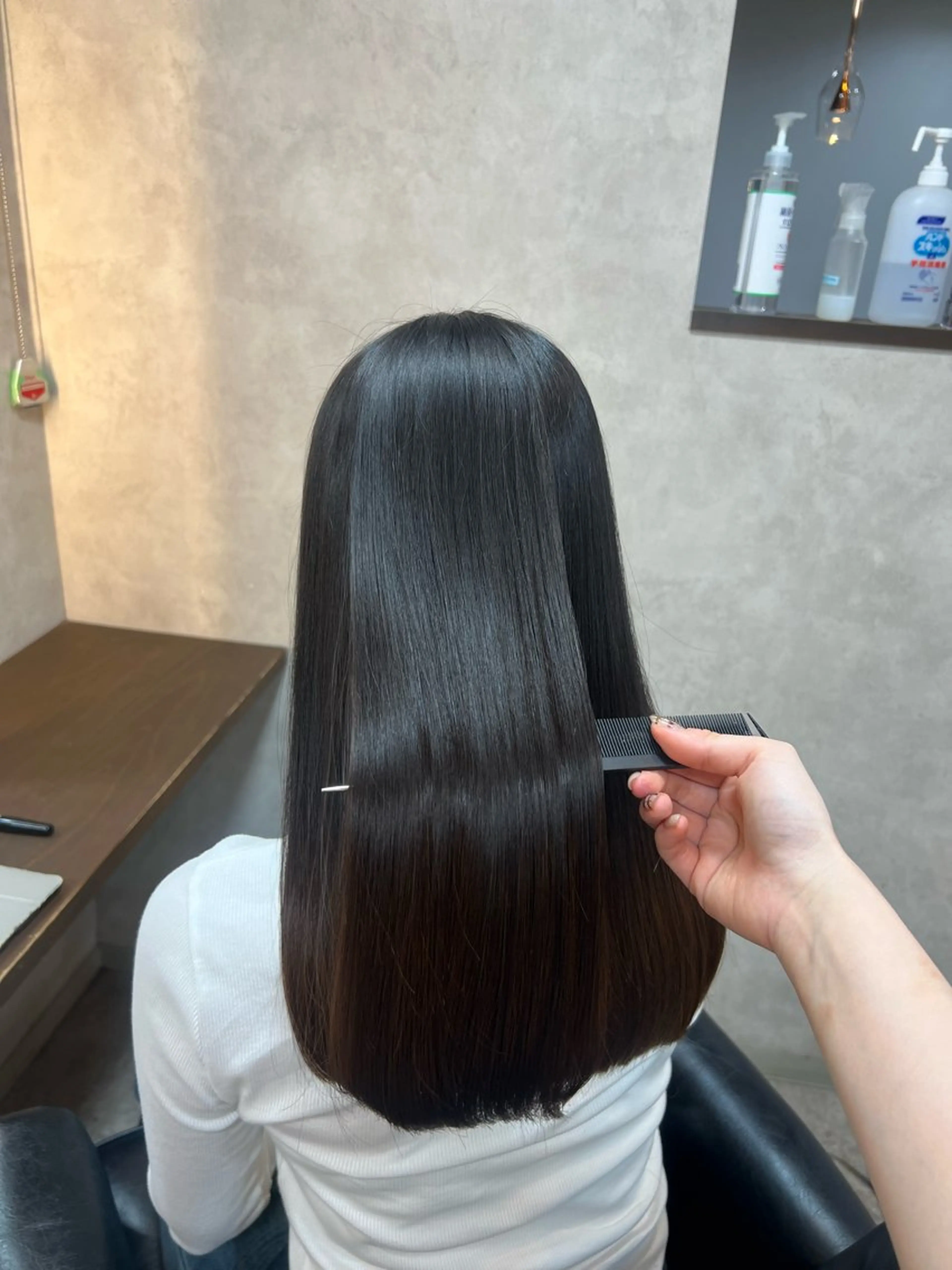 ロング トリートメント RIENS xrea 髪質改善 /ななみのヘアスタイル