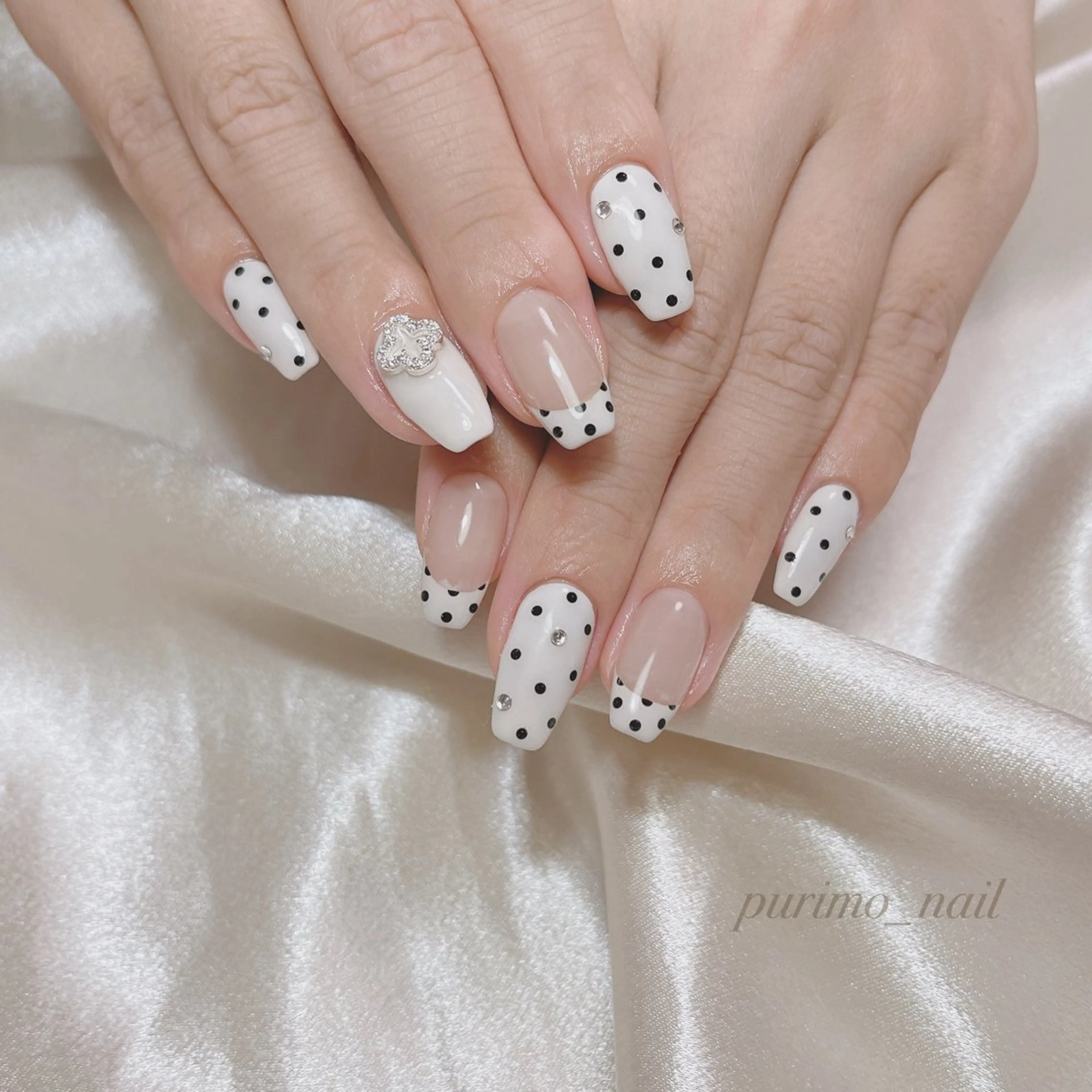 ネイル ジェルネイル ミラーネイル オフィスネイル 夏ネイル ハンドネイル オフ無料♡ purimonailのネイルデザイン