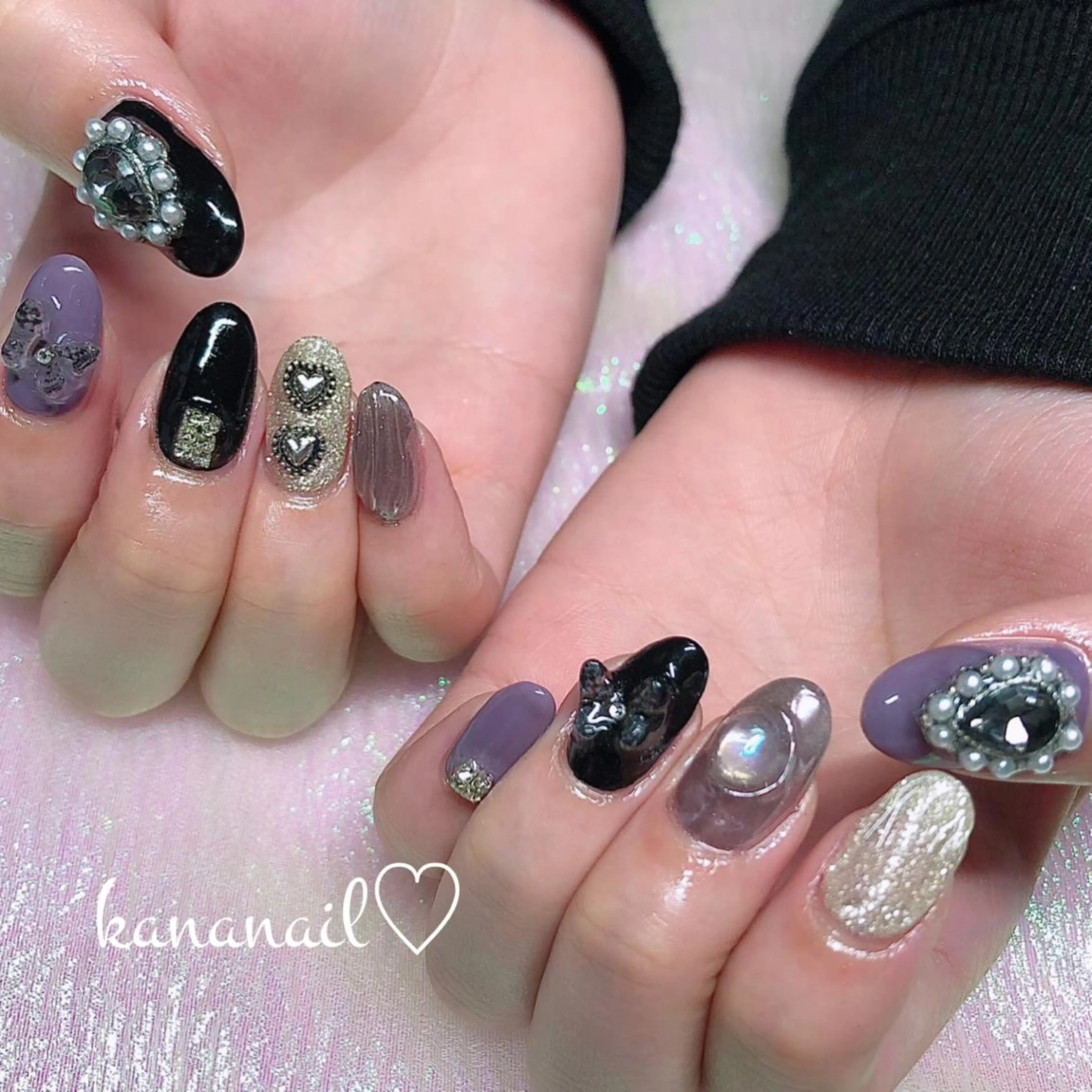 ネイル ミディアムネイル kananail ♡のネイルデザイン