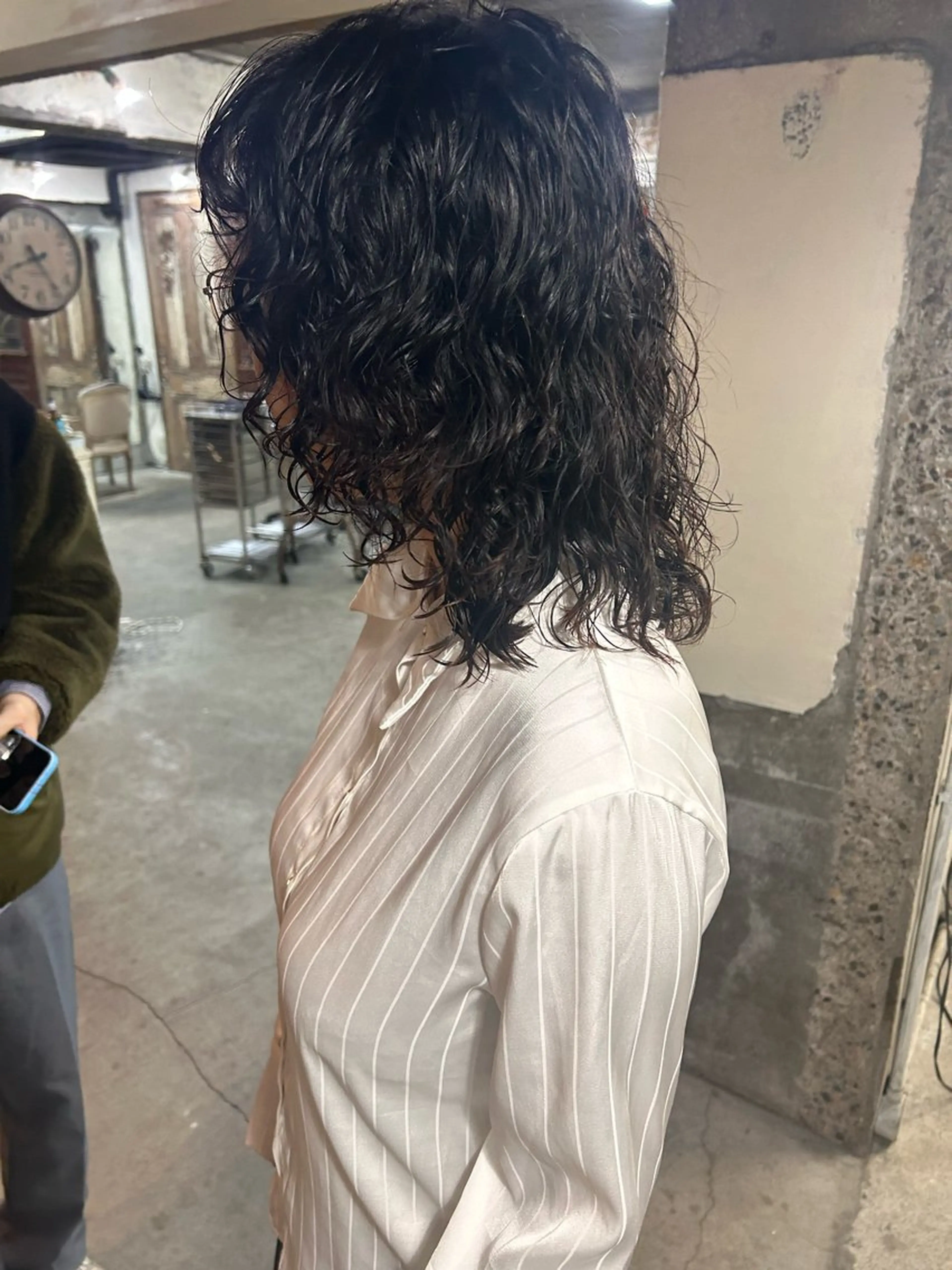 ミディアム ミディアムパーマ お任せヘア☘️☘️ 及川渚のヘアスタイル