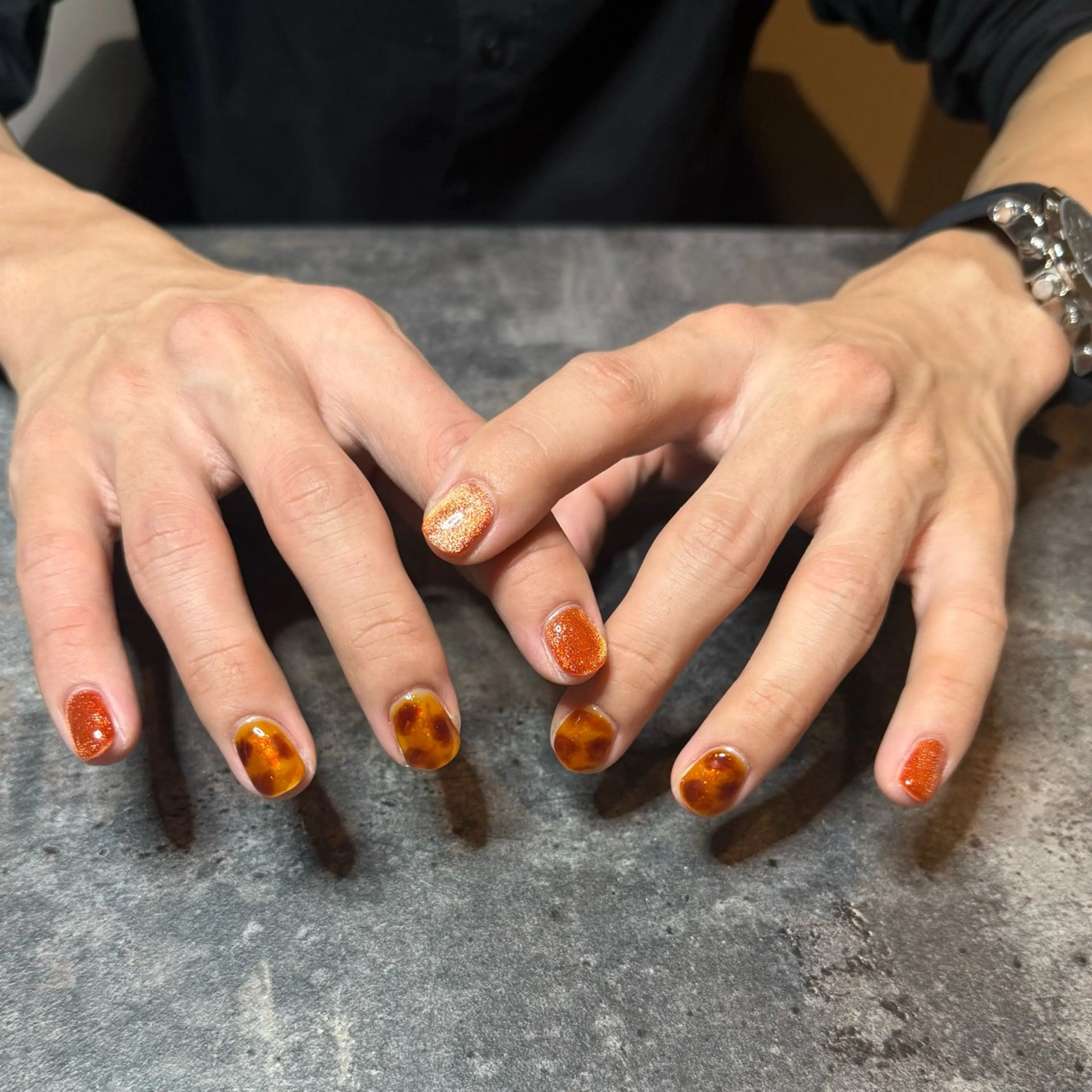 メンズ ネイル メンズガーデン yuriのネイルデザイン