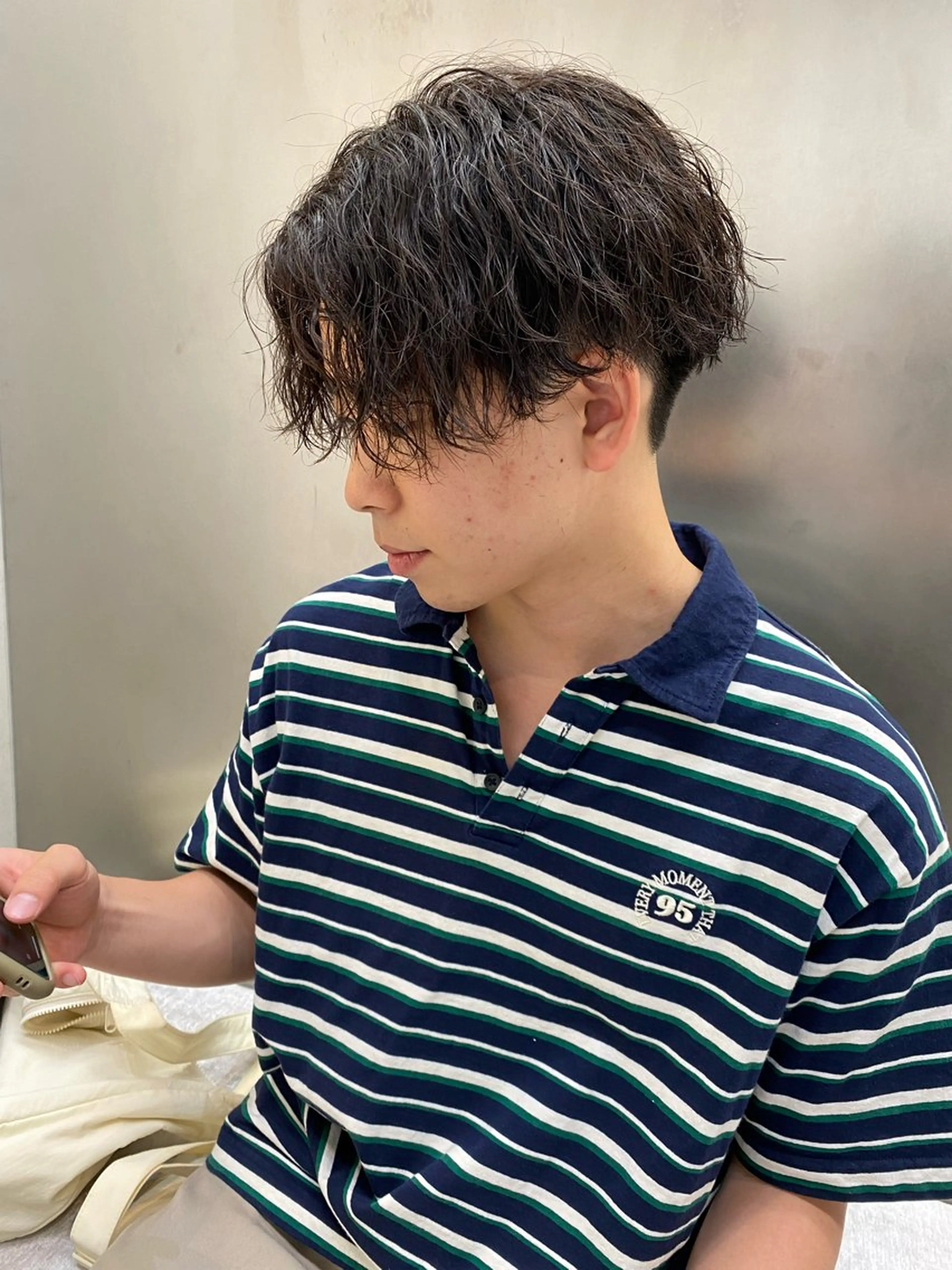 パーマ メンズ 韓国/レイヤー/艶髪 ルキアのヘアスタイル