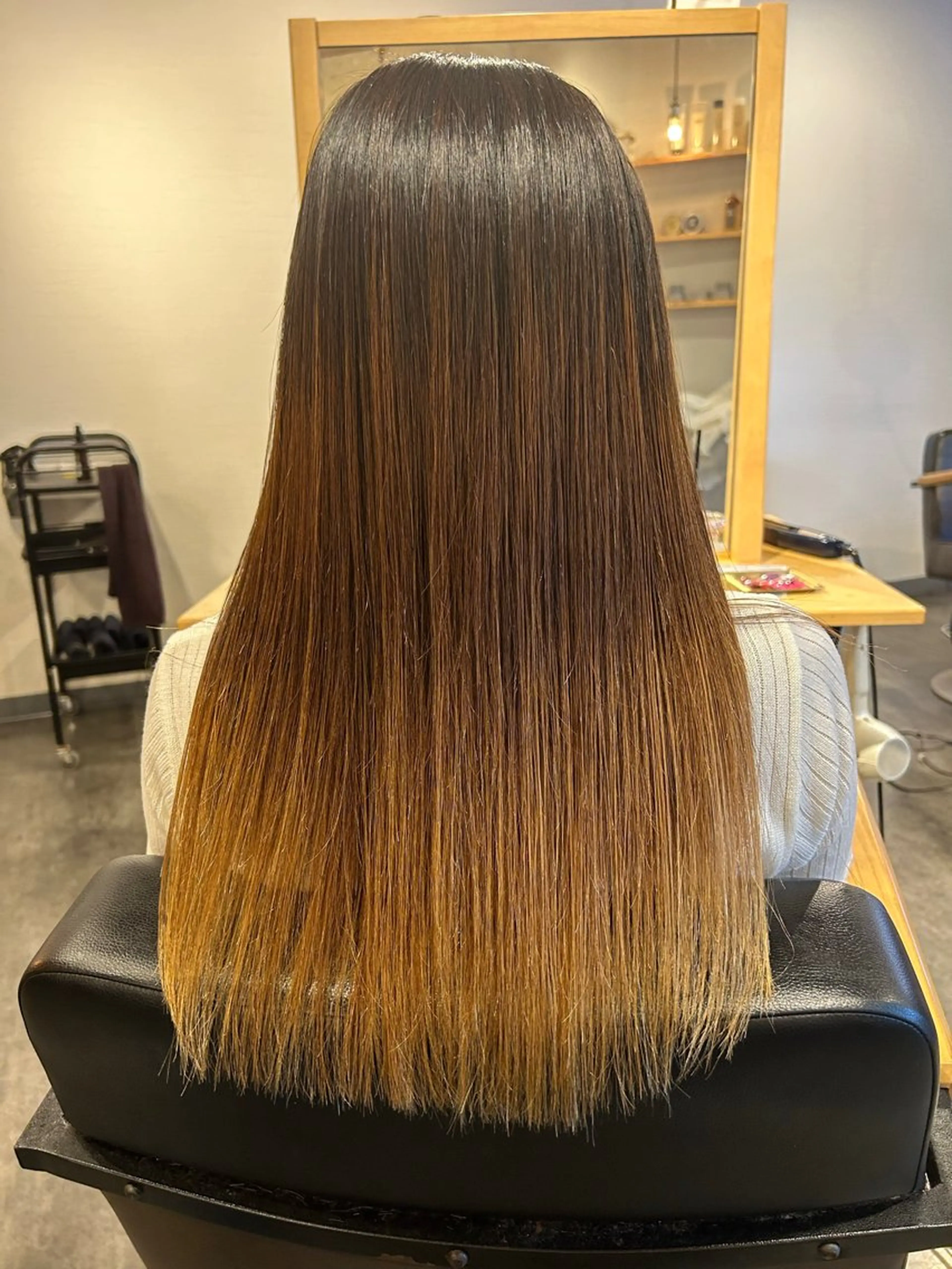 ロング 縮毛矯正 カット 縮毛矯正 トリートメント 山口 修叶（soen）のヘアスタイル