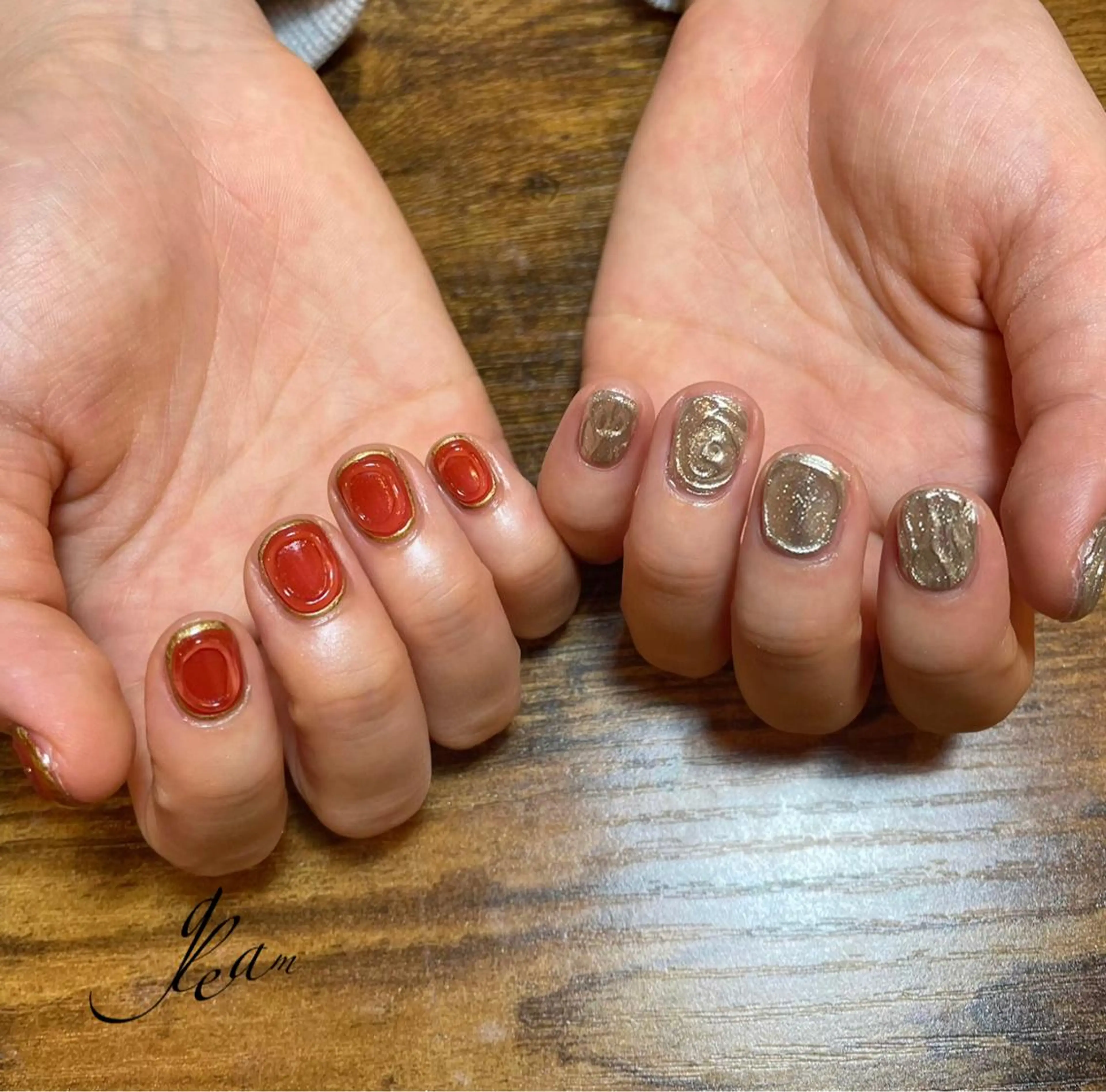 ネイル ハンドネイル gleam所属・gleam✴︎ sayakaのネイルデザイン